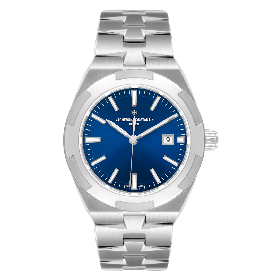 Overseas (Reference 4600V/200A-B980). A 34.5mm stainless steel automatic
