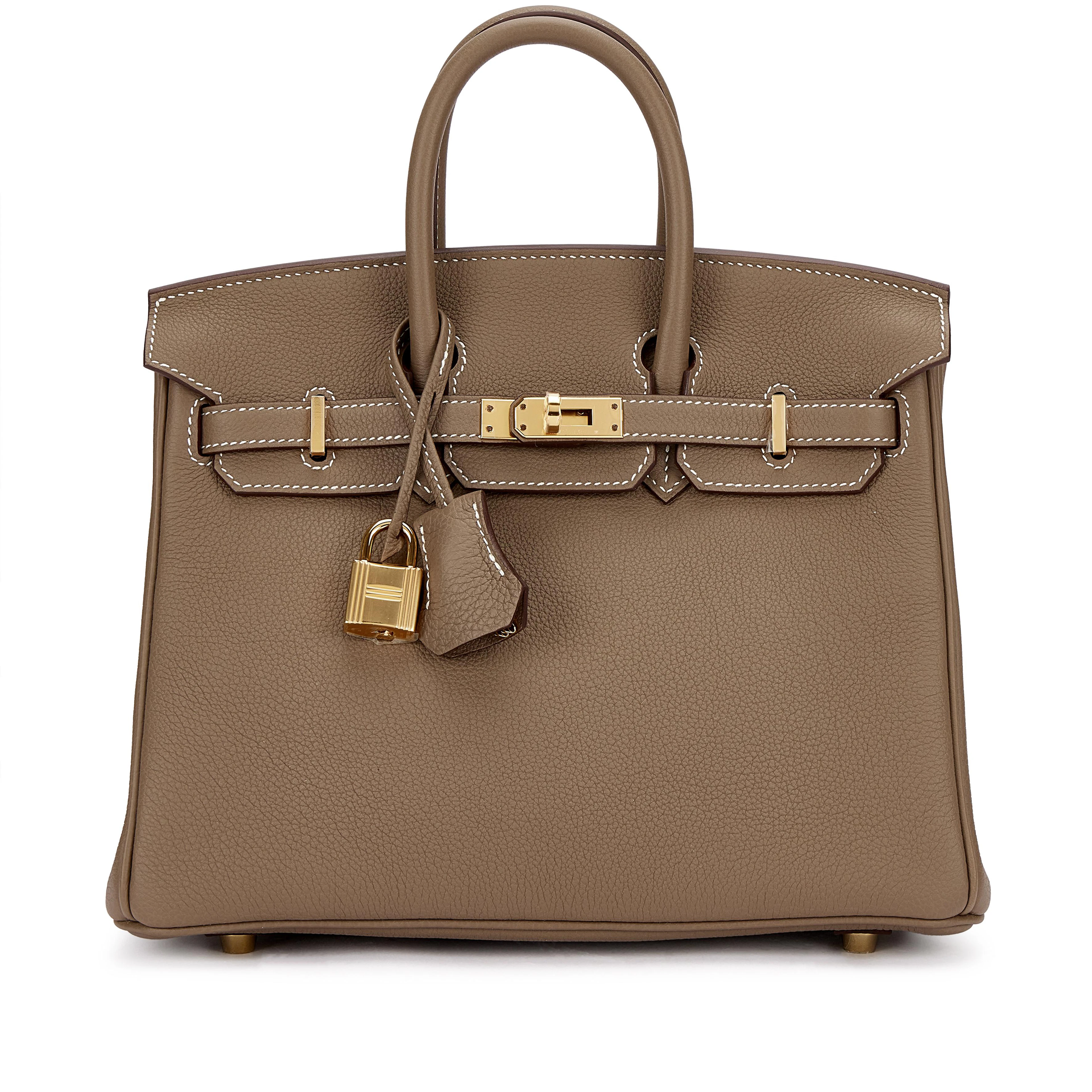 Etoupe Togo Birkin 25 Gold Hardware, 2026