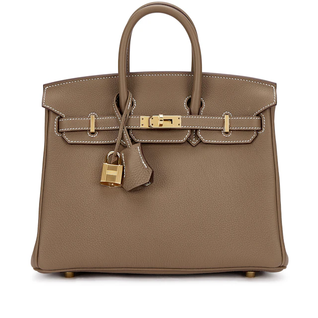 Etoupe Togo Birkin 25 Gold Hardware, 2026