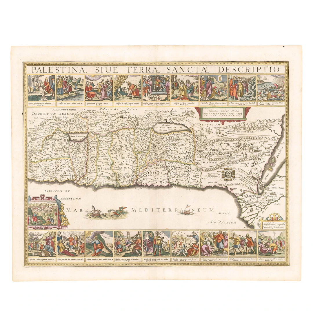 Dutch Map Of Palestine