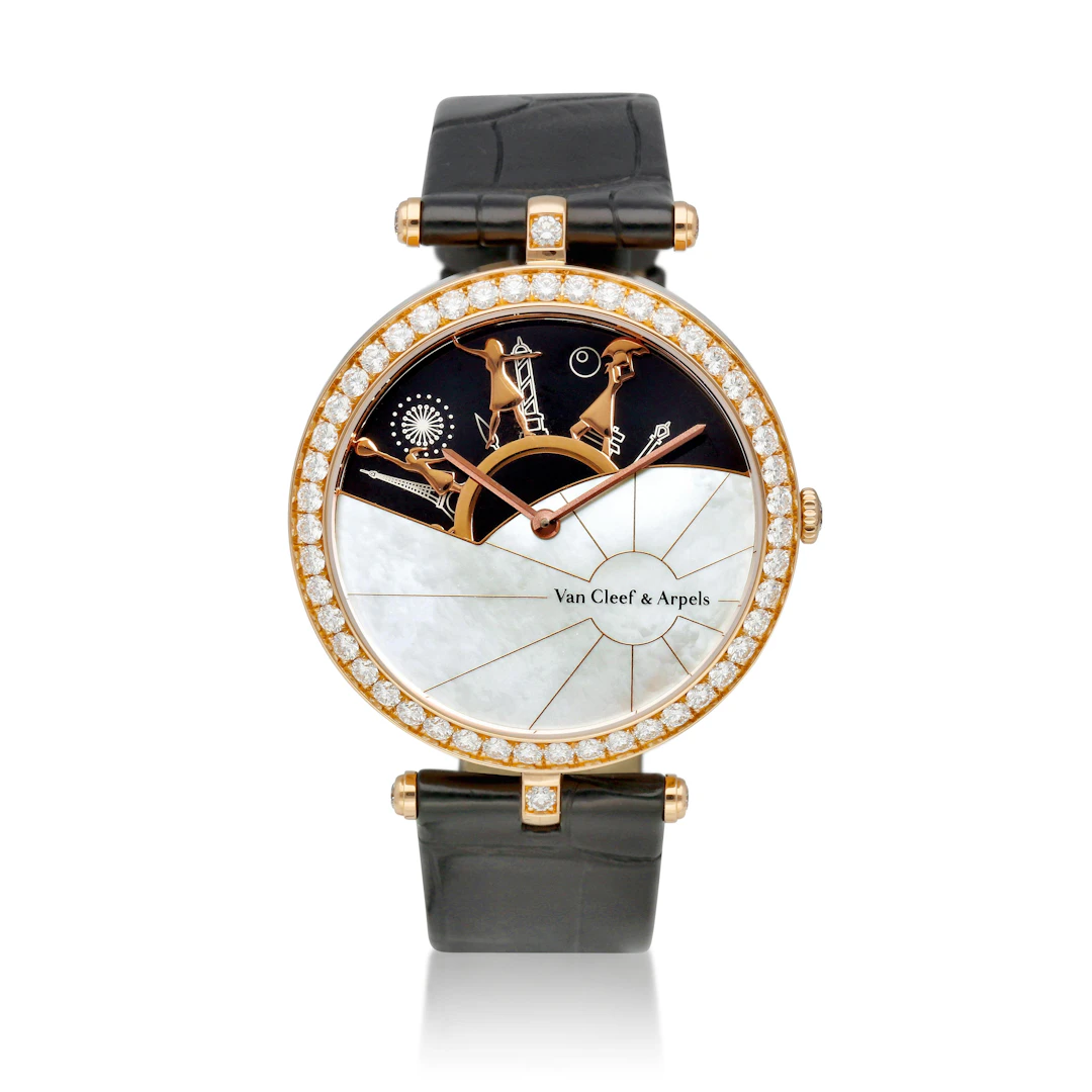 Lady Arpels A Day in Paris (Reference VCARO3ZAOO). A rose gold and