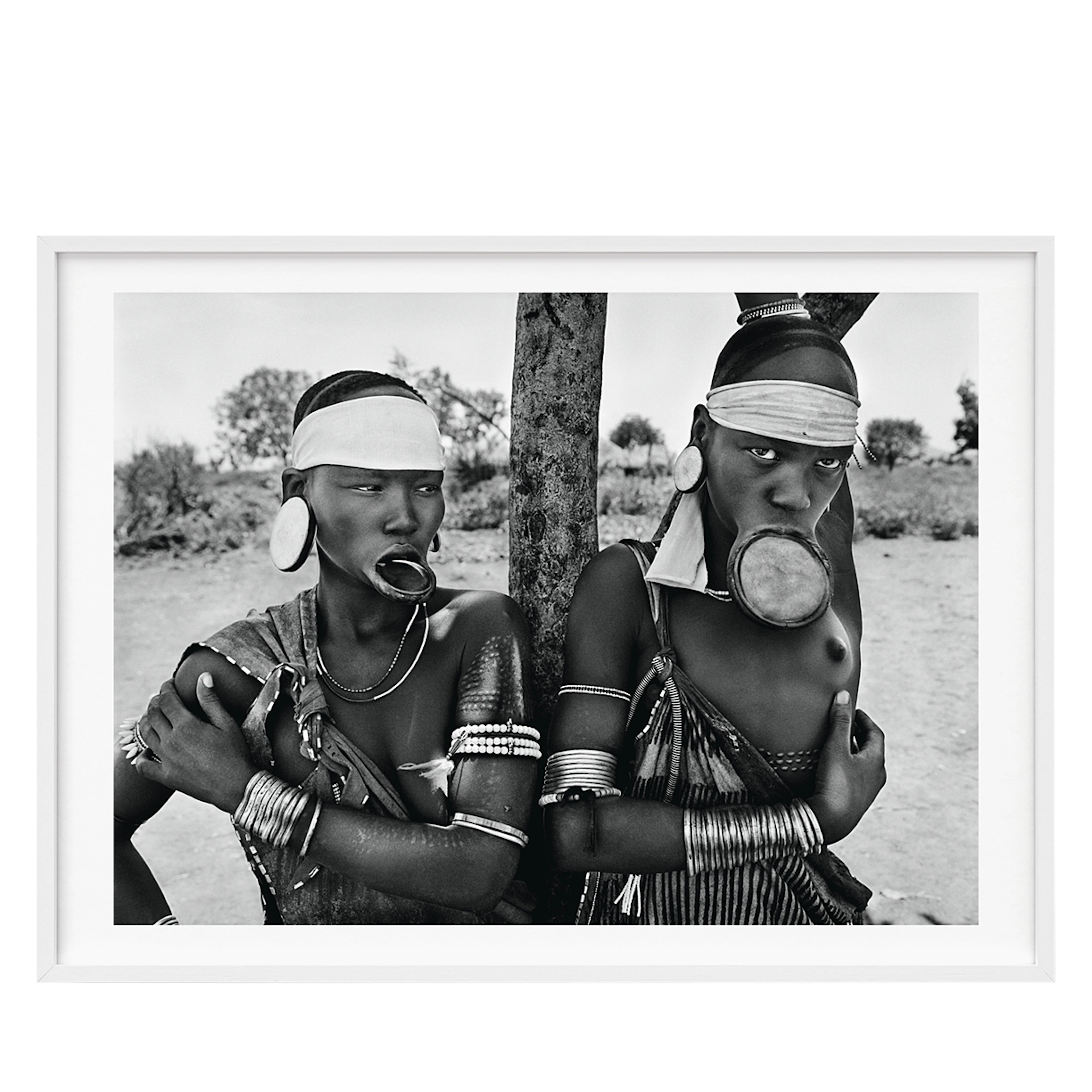 Genesis | Art Edition No. 1–100, Two Mursi Women, Omo Valley, Ethiopia | Signed