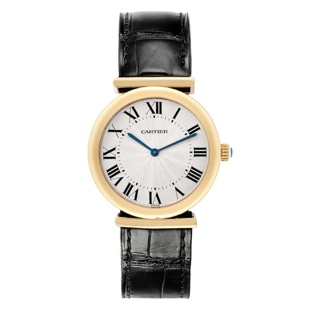 Vendome Bi-Plan (Reference W1514457). A 32mm yellow gold manual wind
