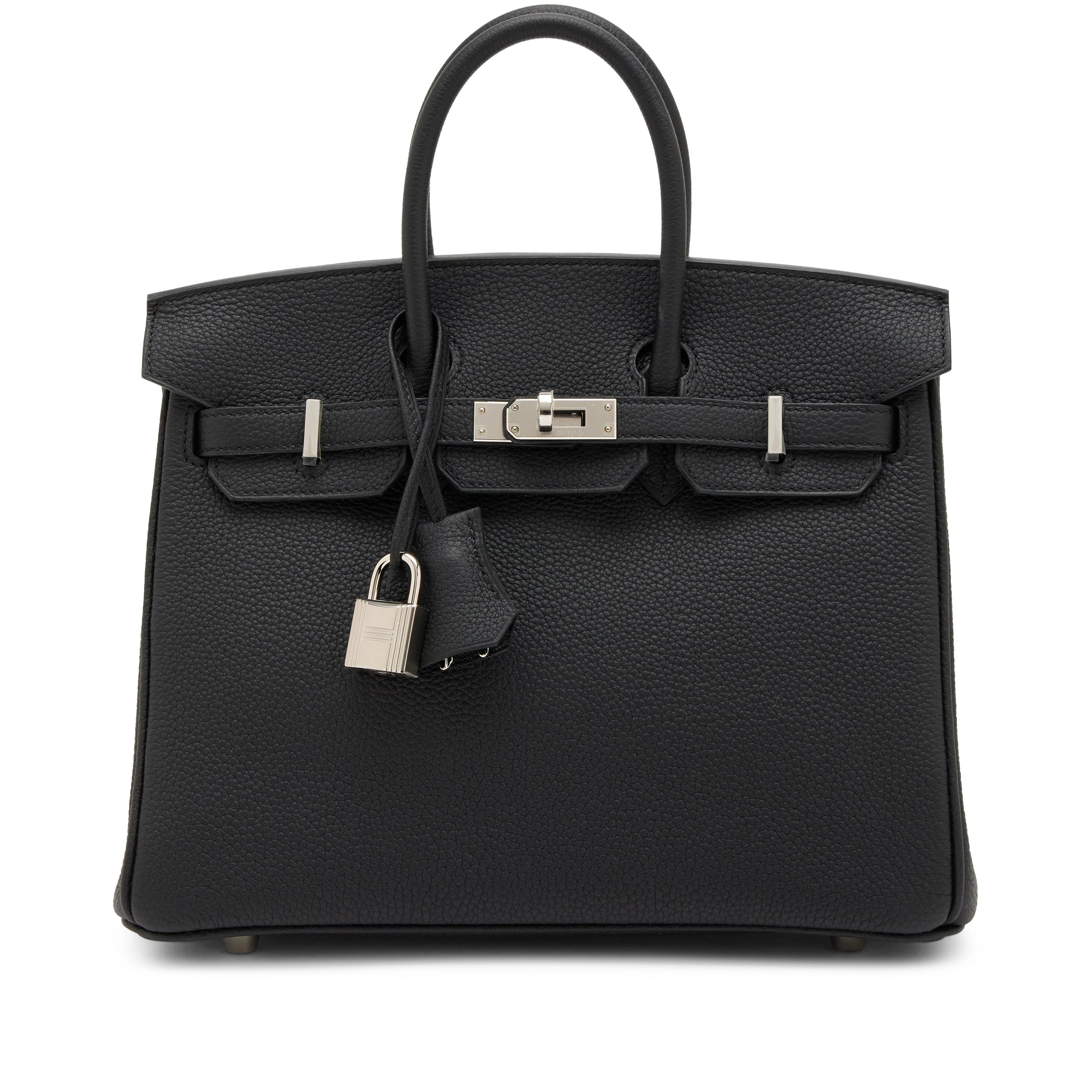 Black Togo Birkin 25 Palladium Hardware, 2026