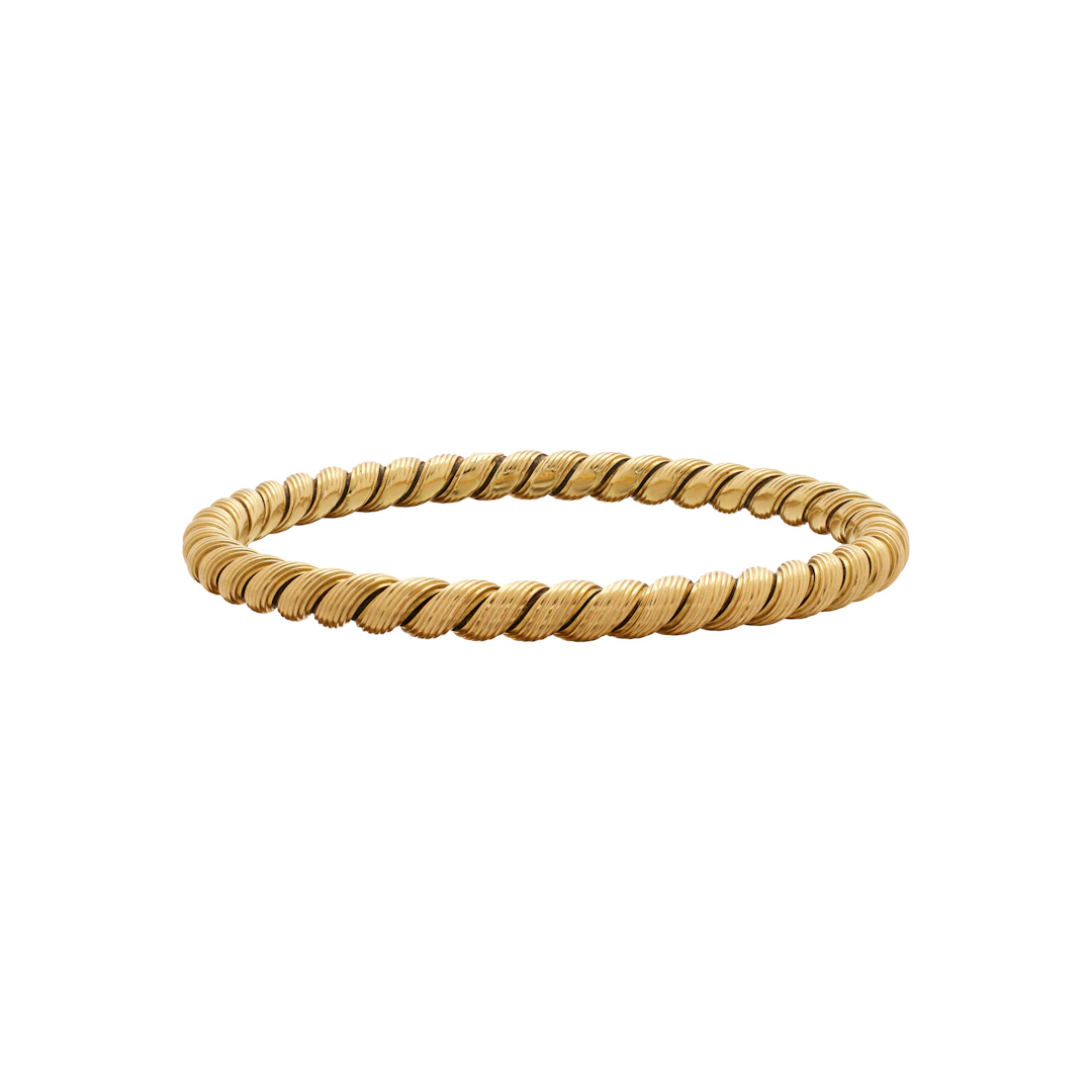 Vintage Gold Bangle Bracelet