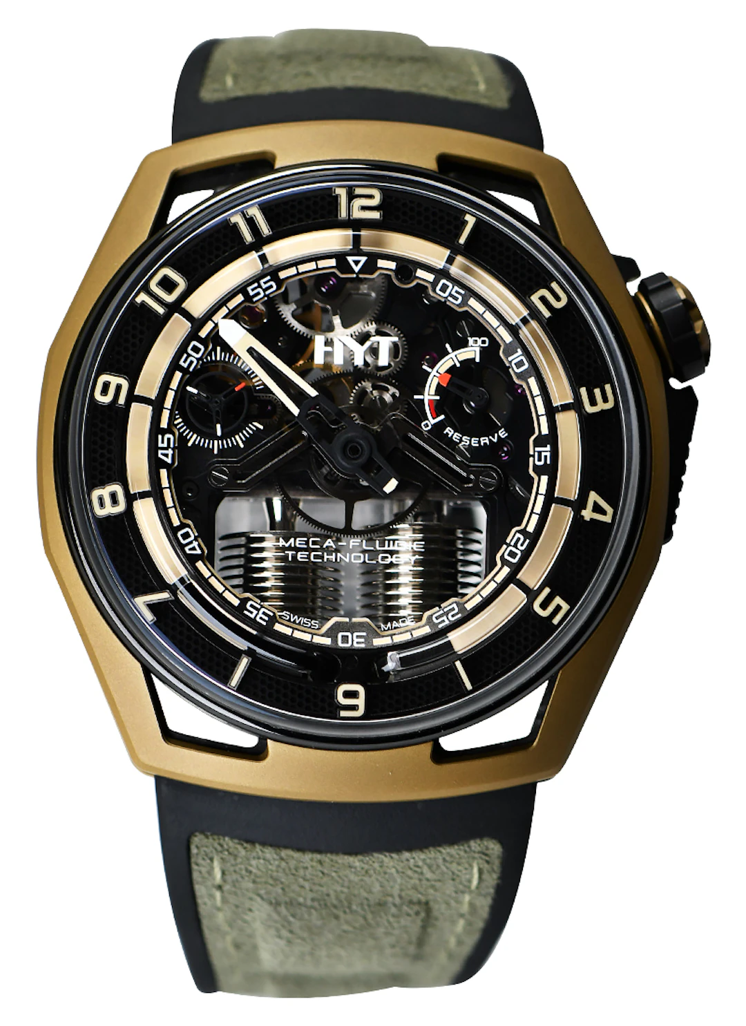 Hastroid Cosmic Hunter (Reference H02756-A). A 48mm bronze coated