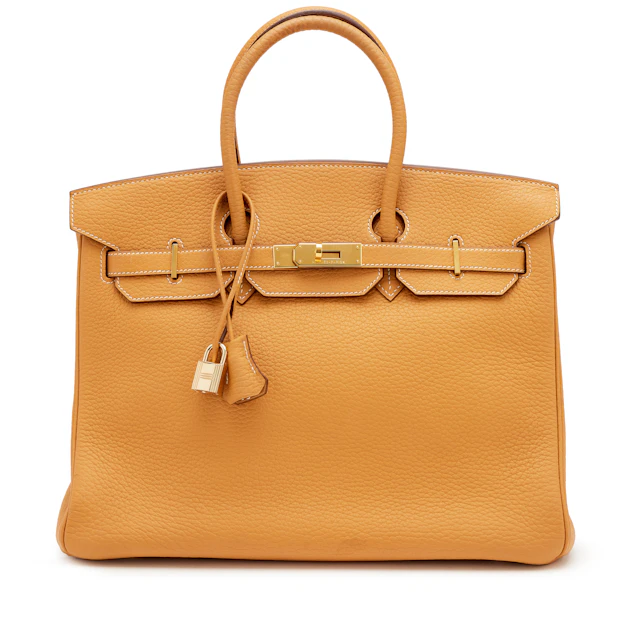 Natural Sable Fjord Birkin 35 Gold Hardware, 2005
