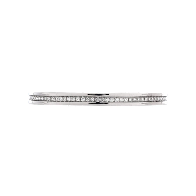 White Gold and Diamond B.Zero1 Cuff Bracelet