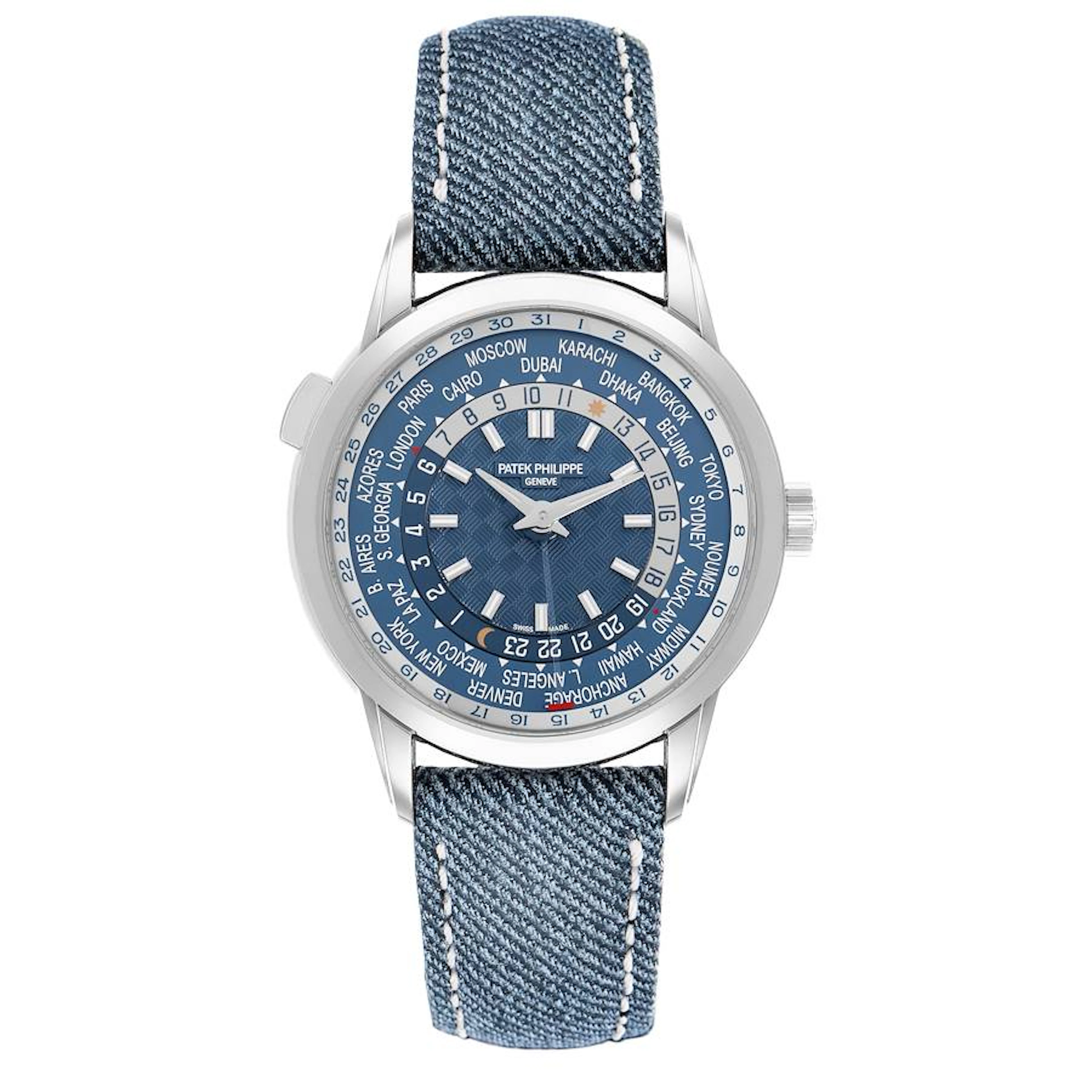 Complications (Reference 5330G-001). A 40mm white gold automatic wristwatch