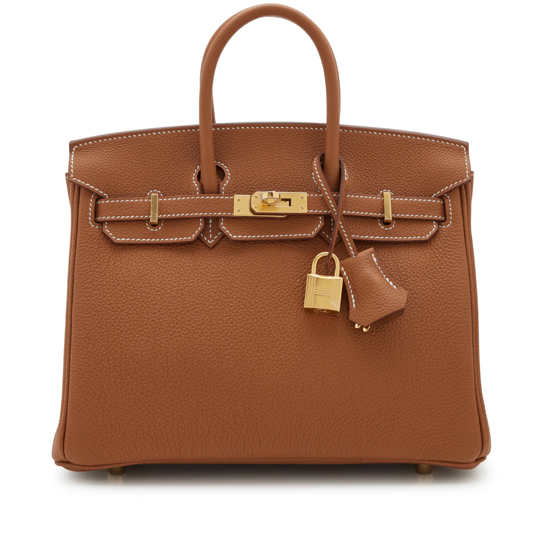 Gold Togo Birkin 25 Gold Hardware