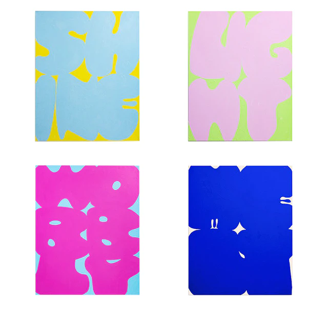 Shine, Light, Wobbly, Melt Signed Prints