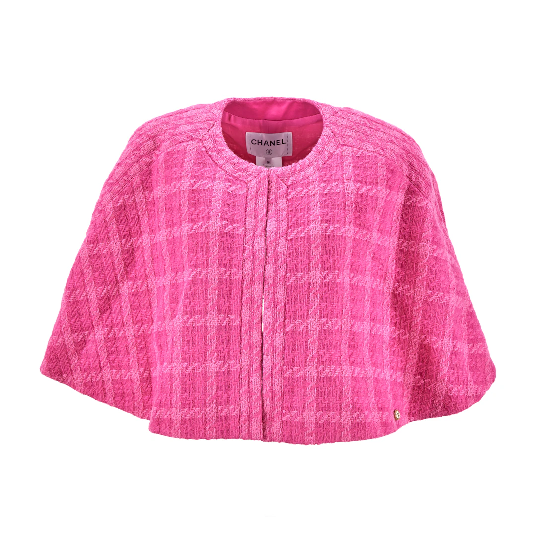 Pink Tweed Cape, 2019