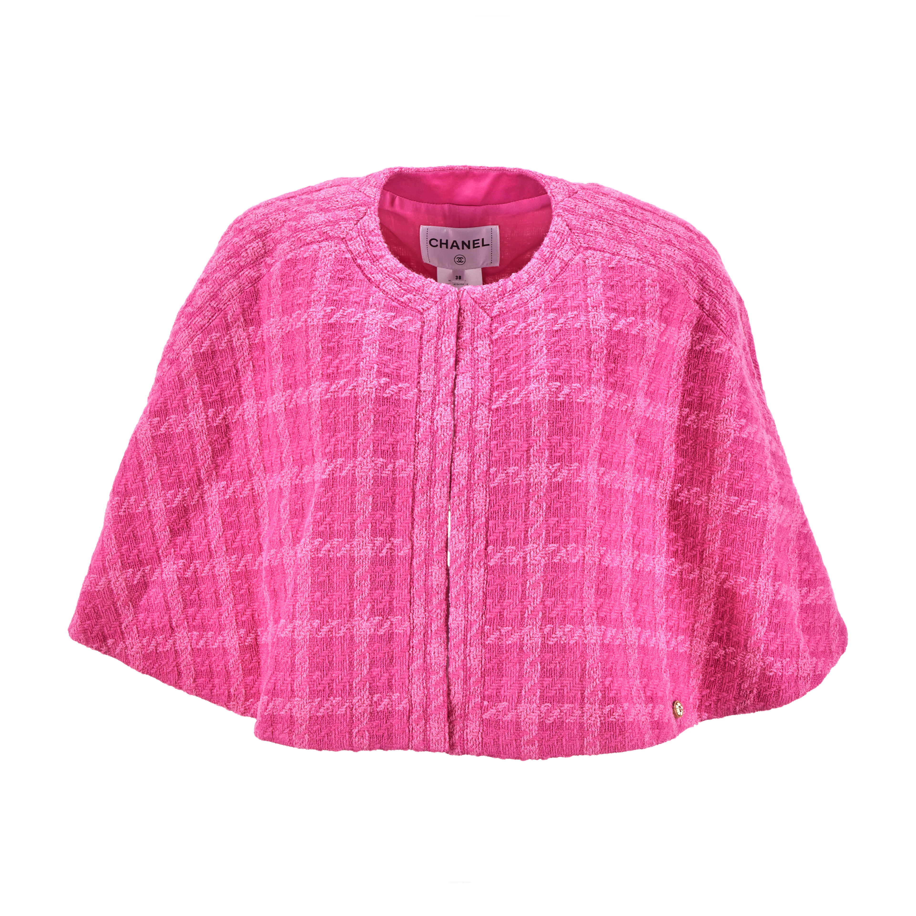 Pink Tweed Cape, 2019