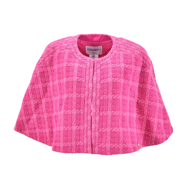 Pink Tweed Cape, 2019