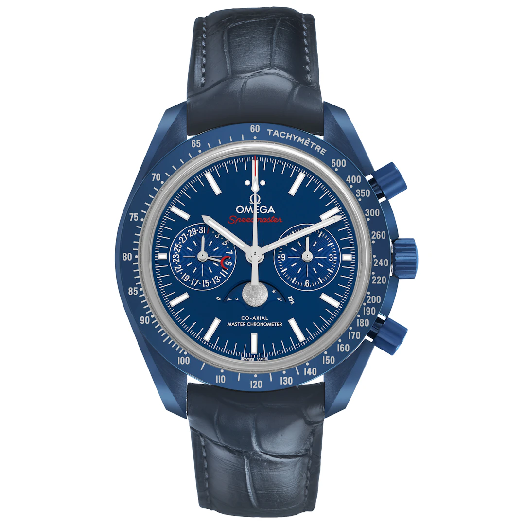 Speedmaster Blue Side of the Moon (Reference 304.93.44.52.03.001).