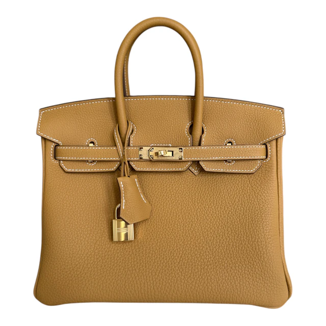 Natural Sable Togo Birkin 25 Gold Hardware, 2024