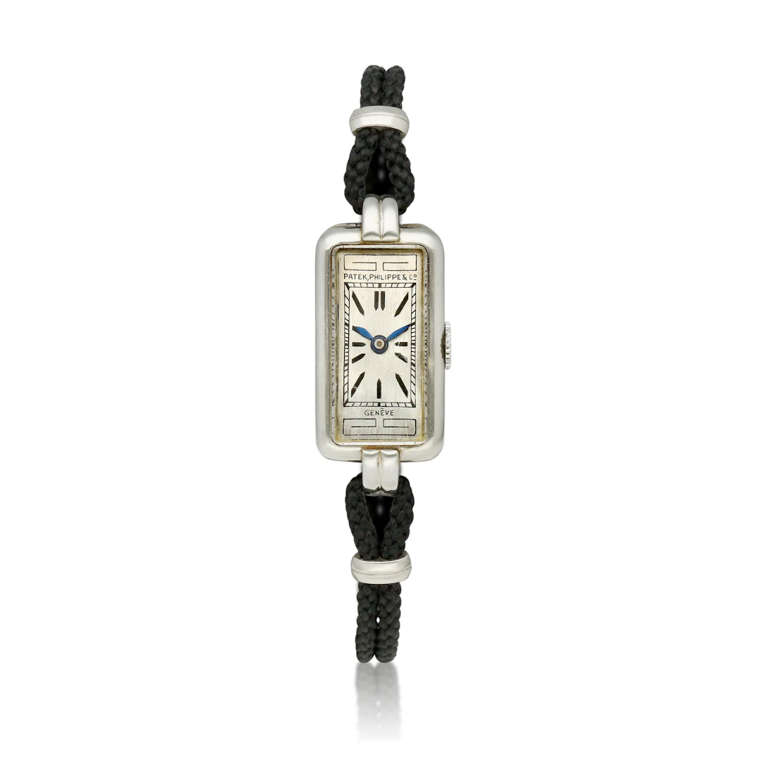 Patek Philippe & Co. A white gold manual wind wristwatch. Circa 1933