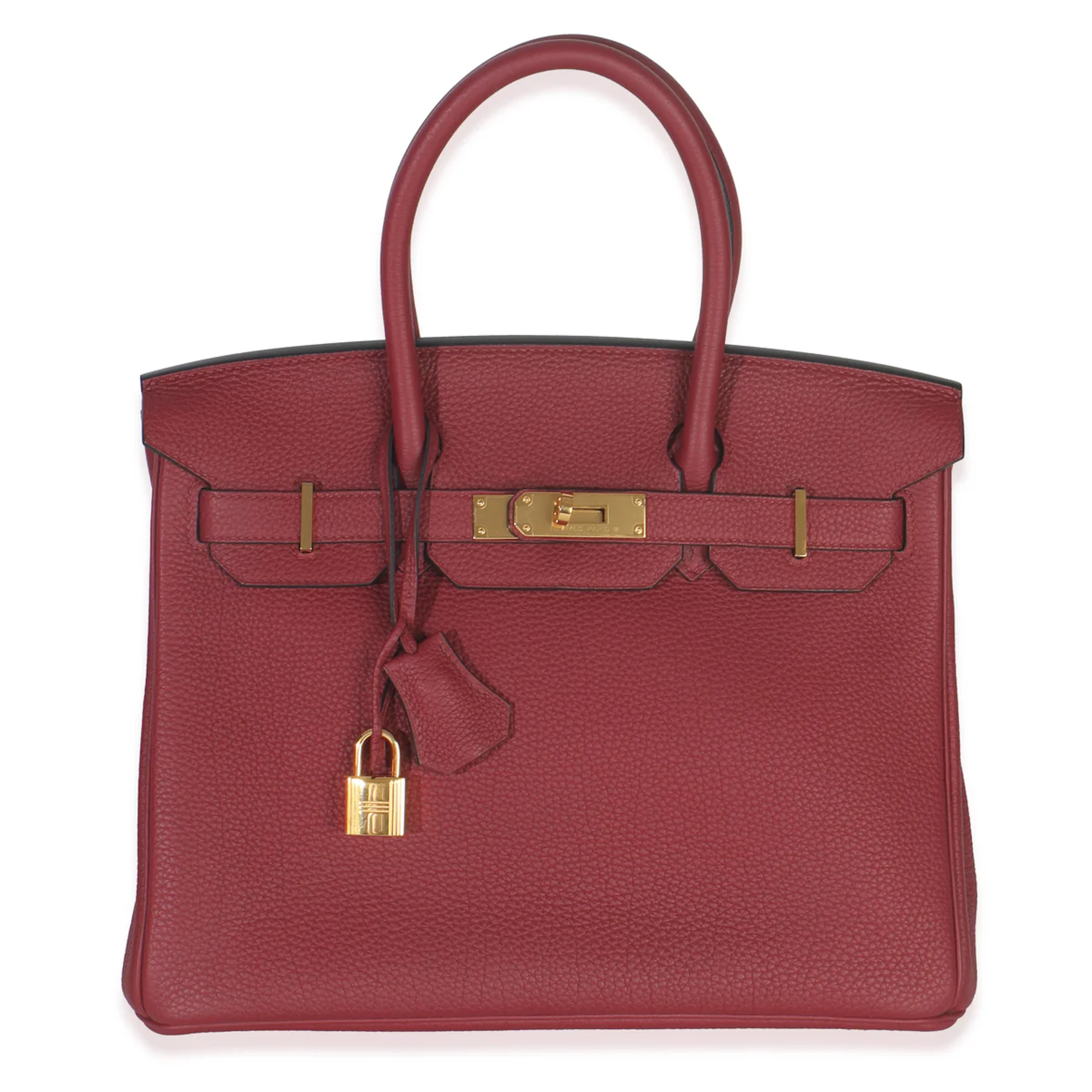 Rouge Grenat Togo Birkin 30 Gold Hardware, 2017