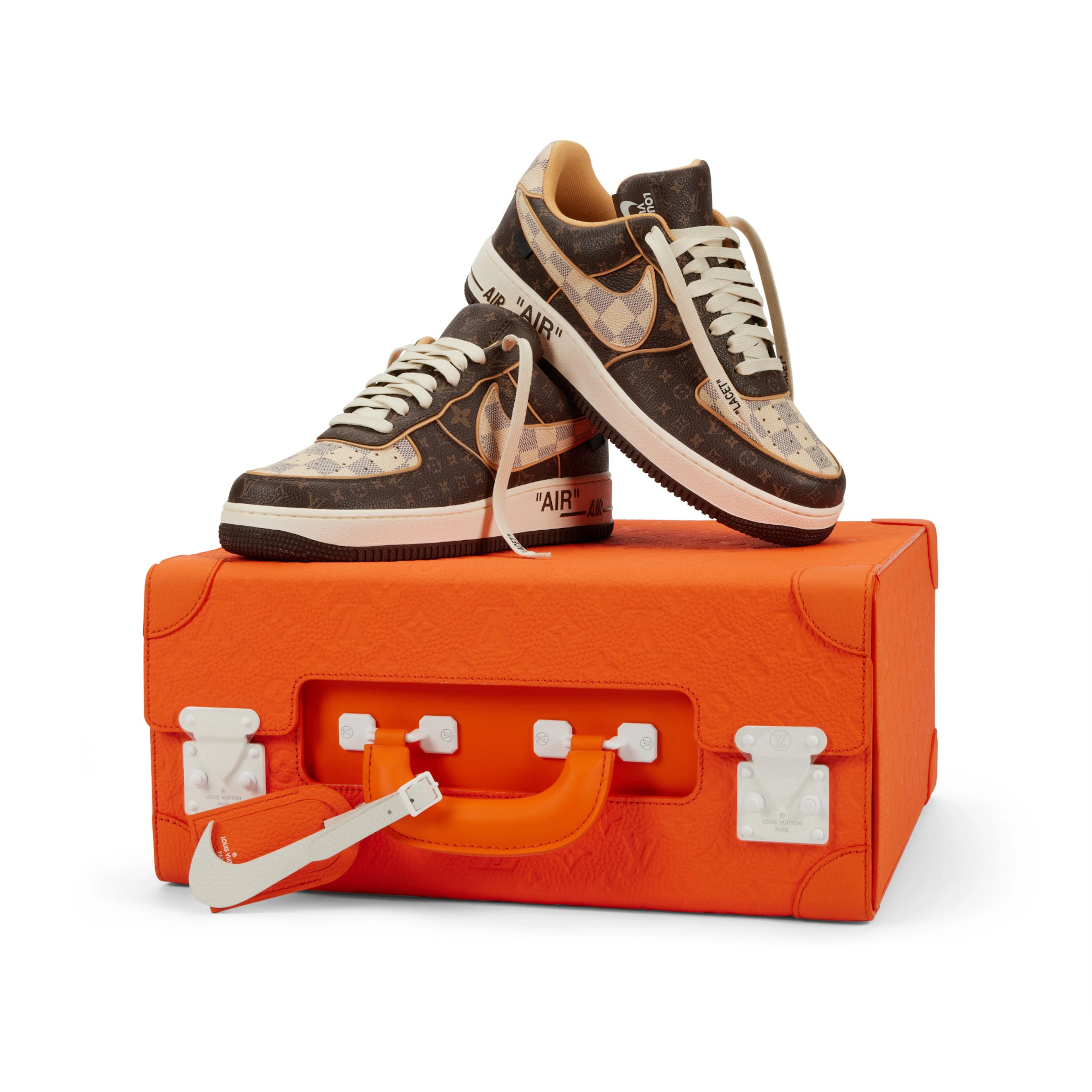 Louis Vuitton x Nike Air Force 1 | Size 8