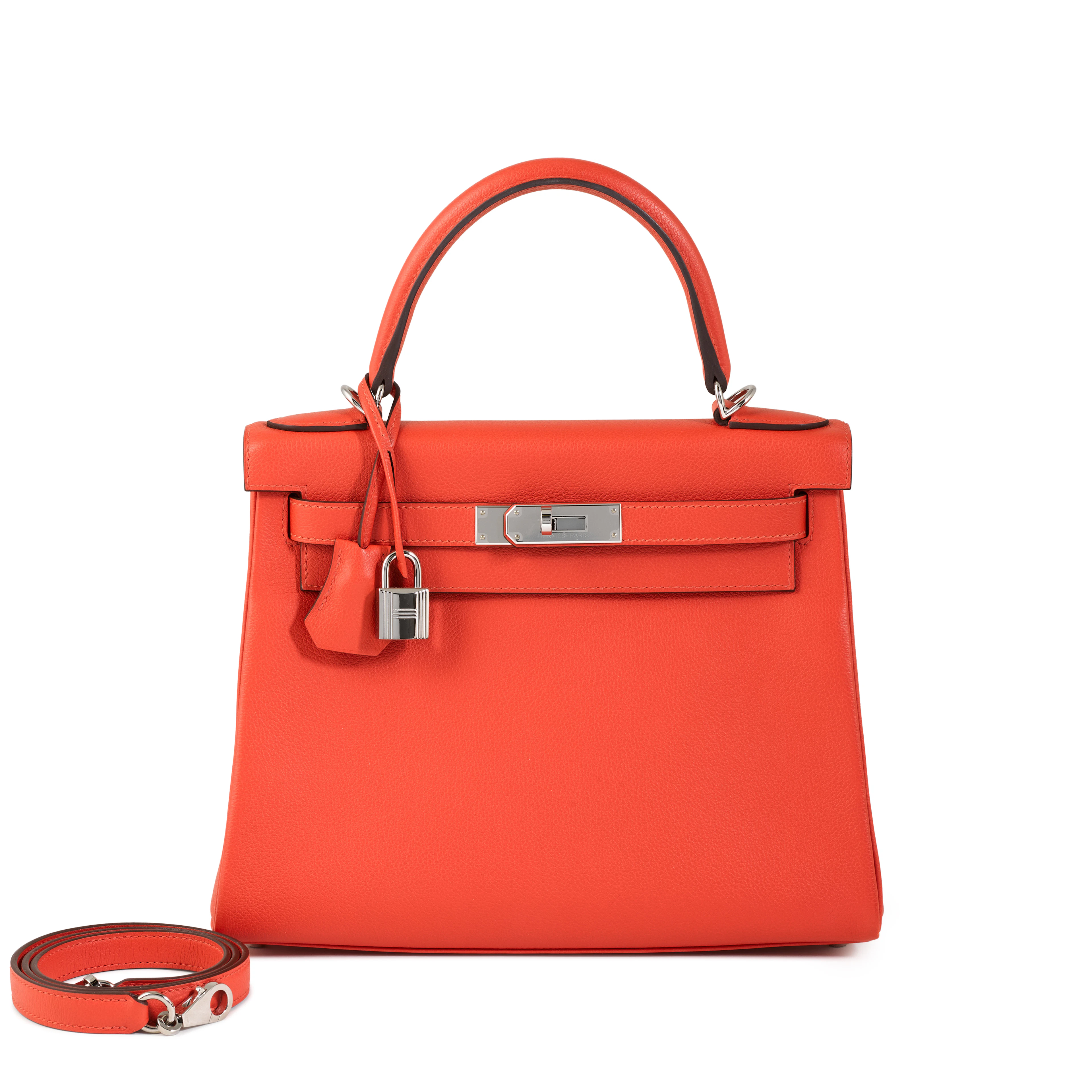 Capucine Evercolor Kelly 28 Retourné Palladium Hardware, 2022