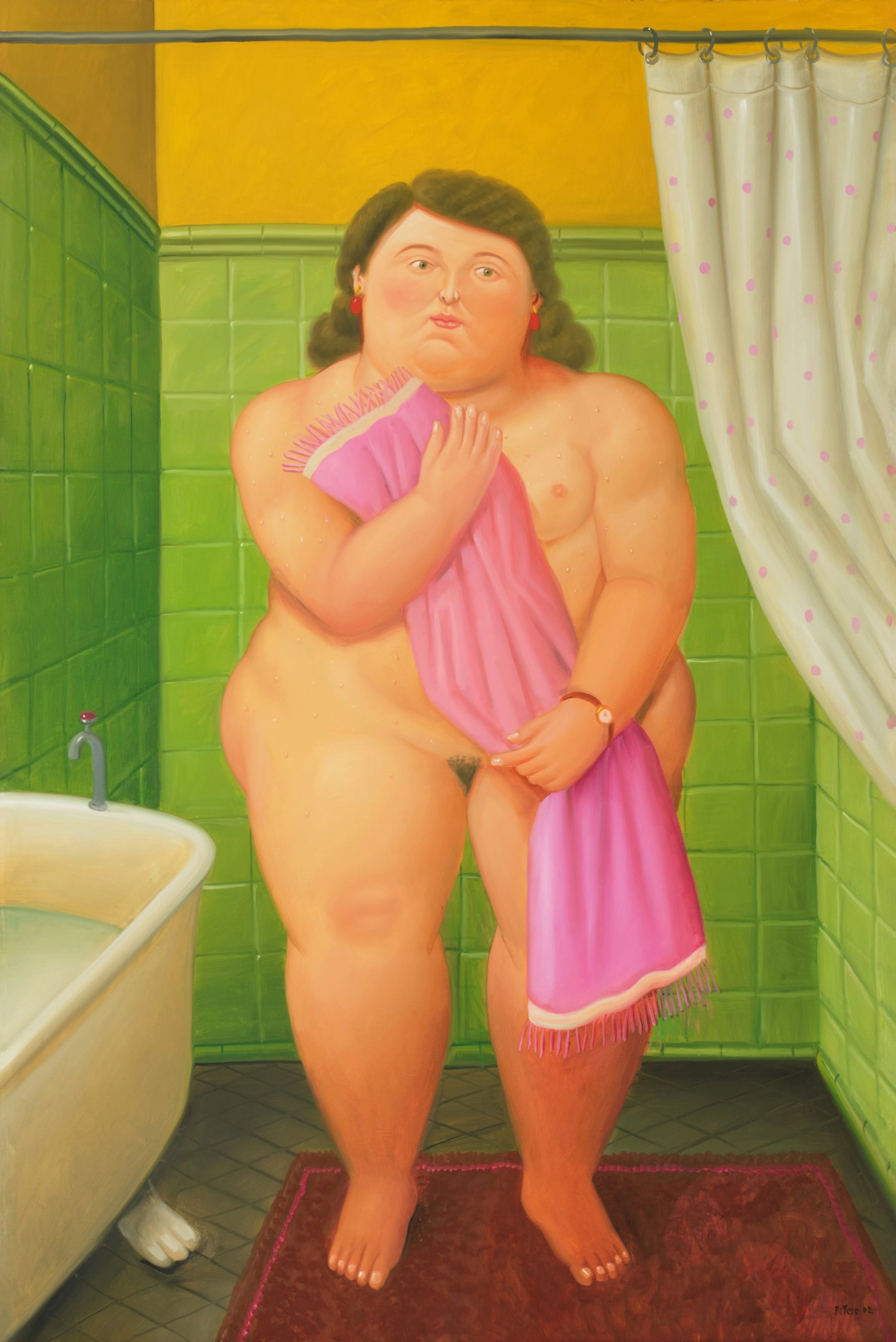 Woman in the Bathroom