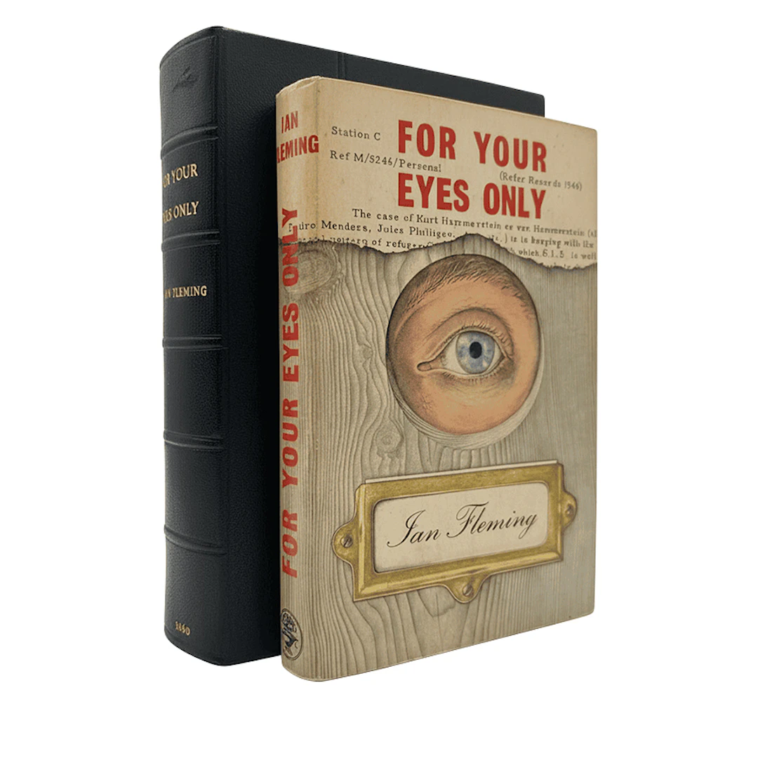 For Your Eyes Only | First Edition, Inscribed to Writer and Activist