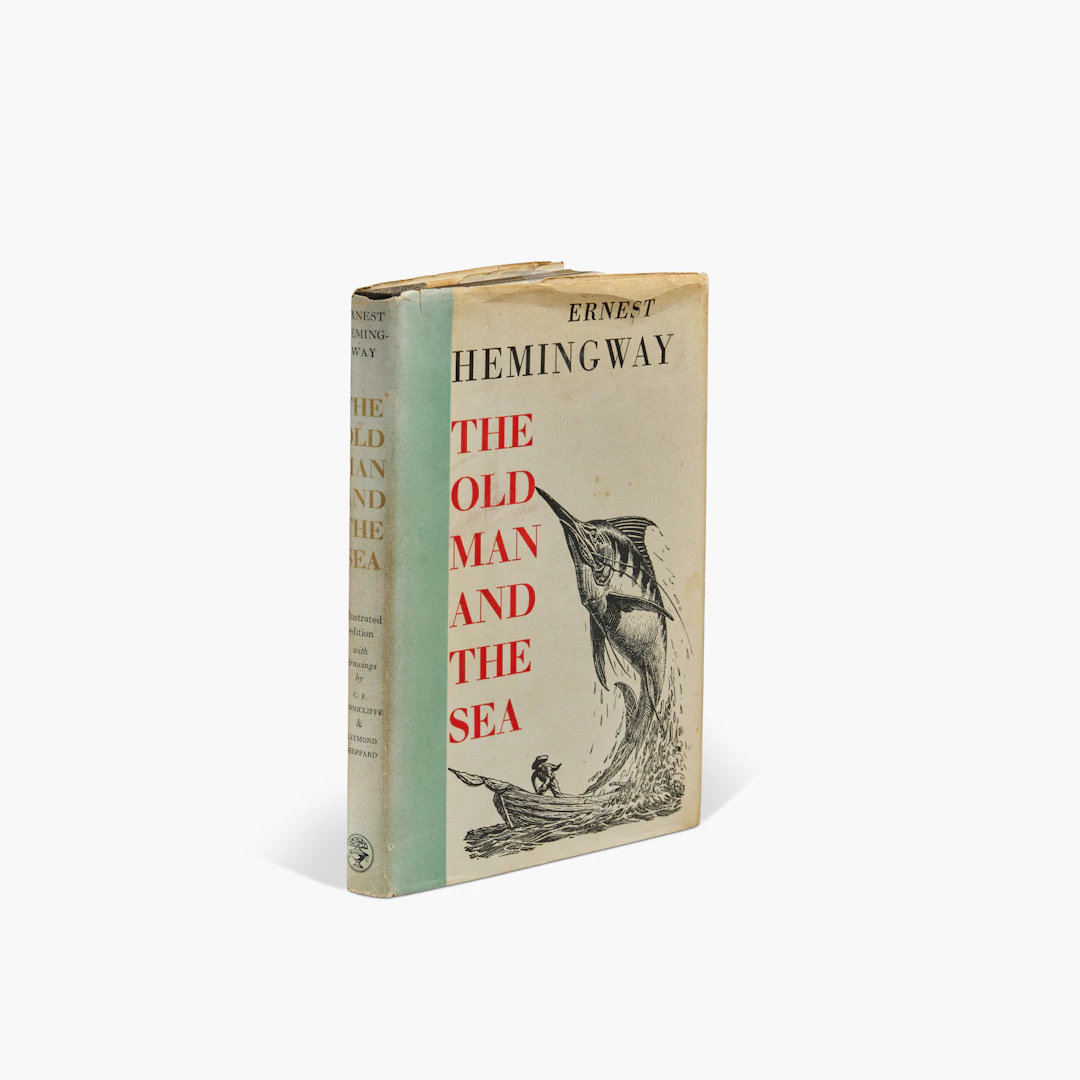 The Old Man and the Sea, association copy inscribed to film director