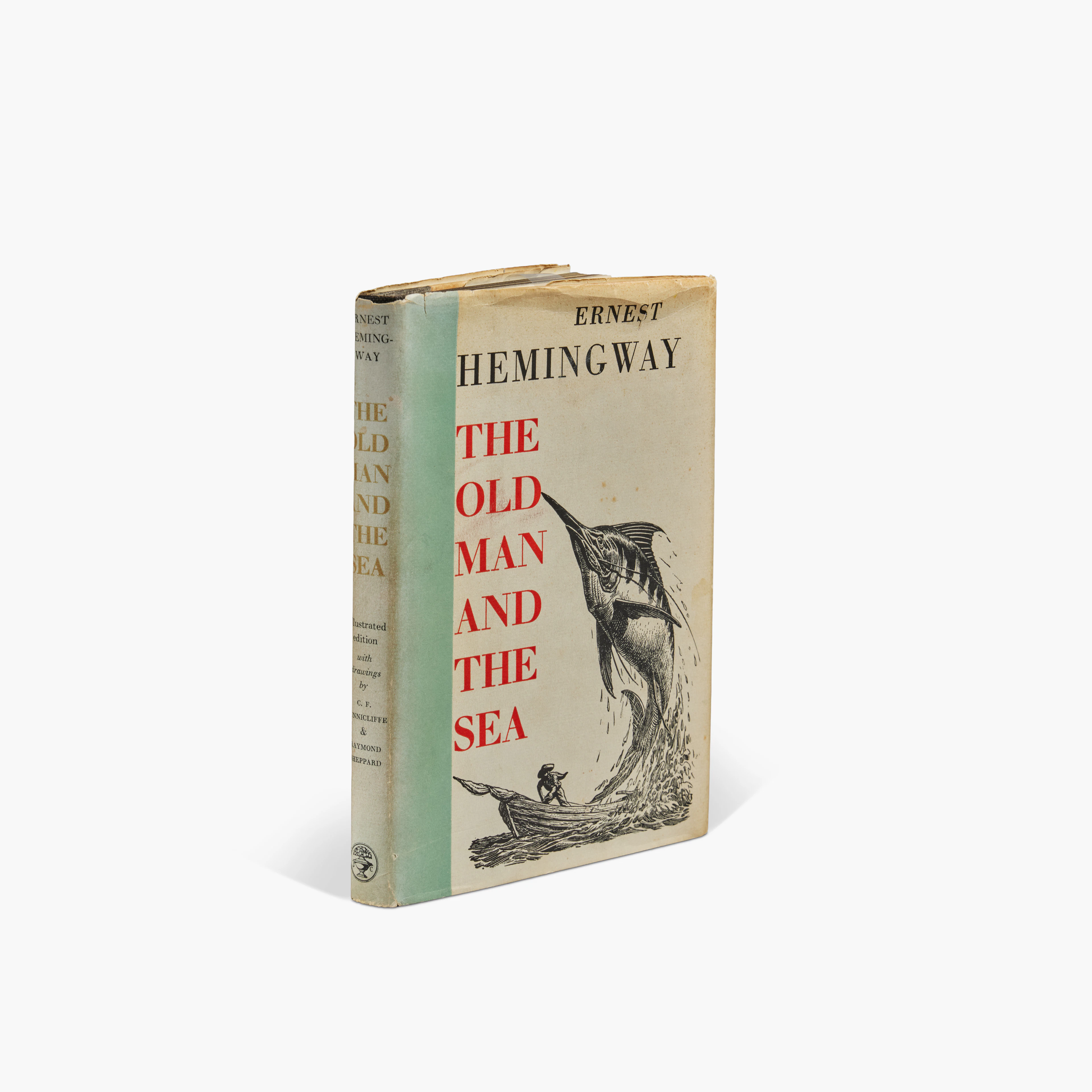 The Old Man and the Sea, association copy inscribed to film director