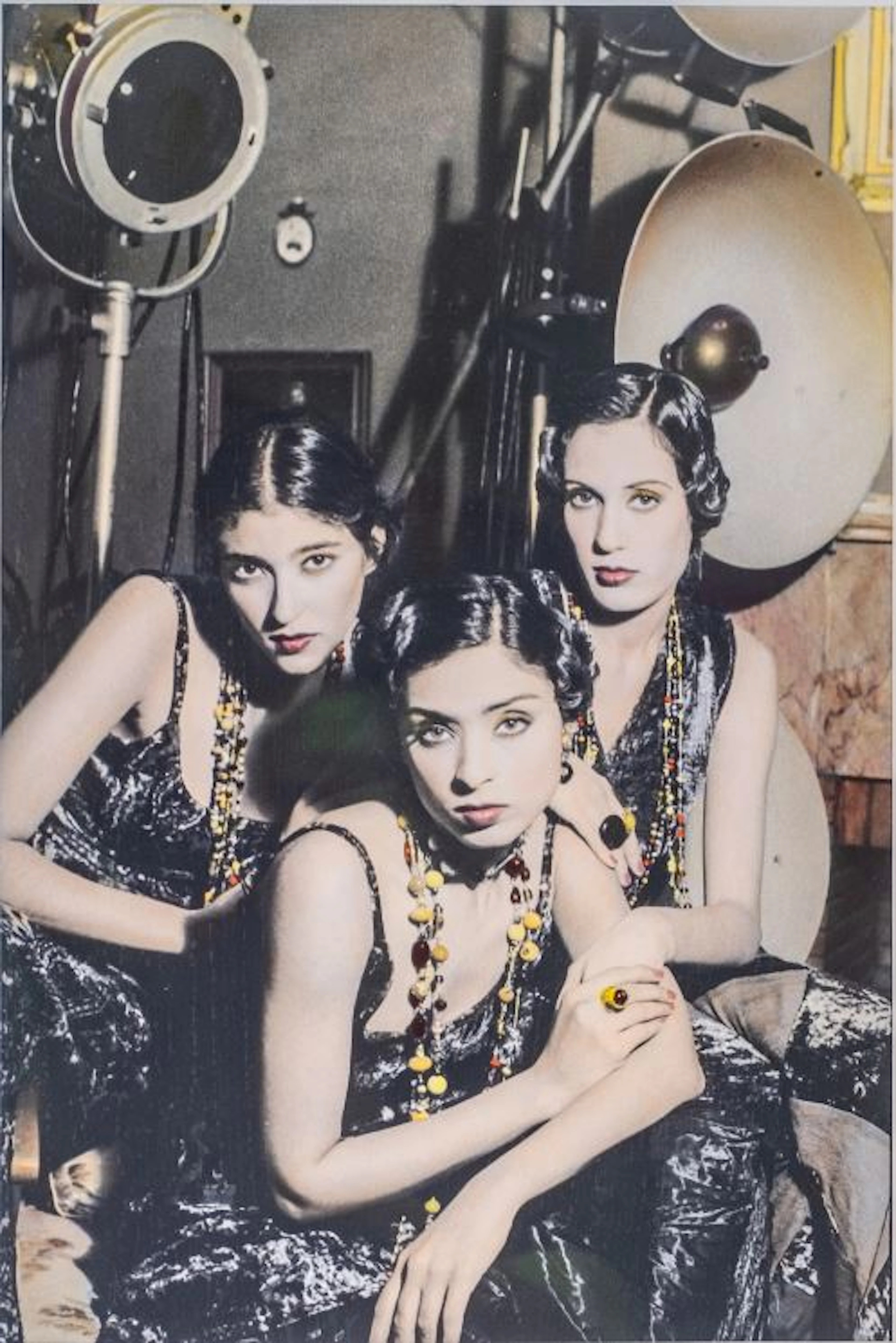 Three Girls in Studio, Cairo