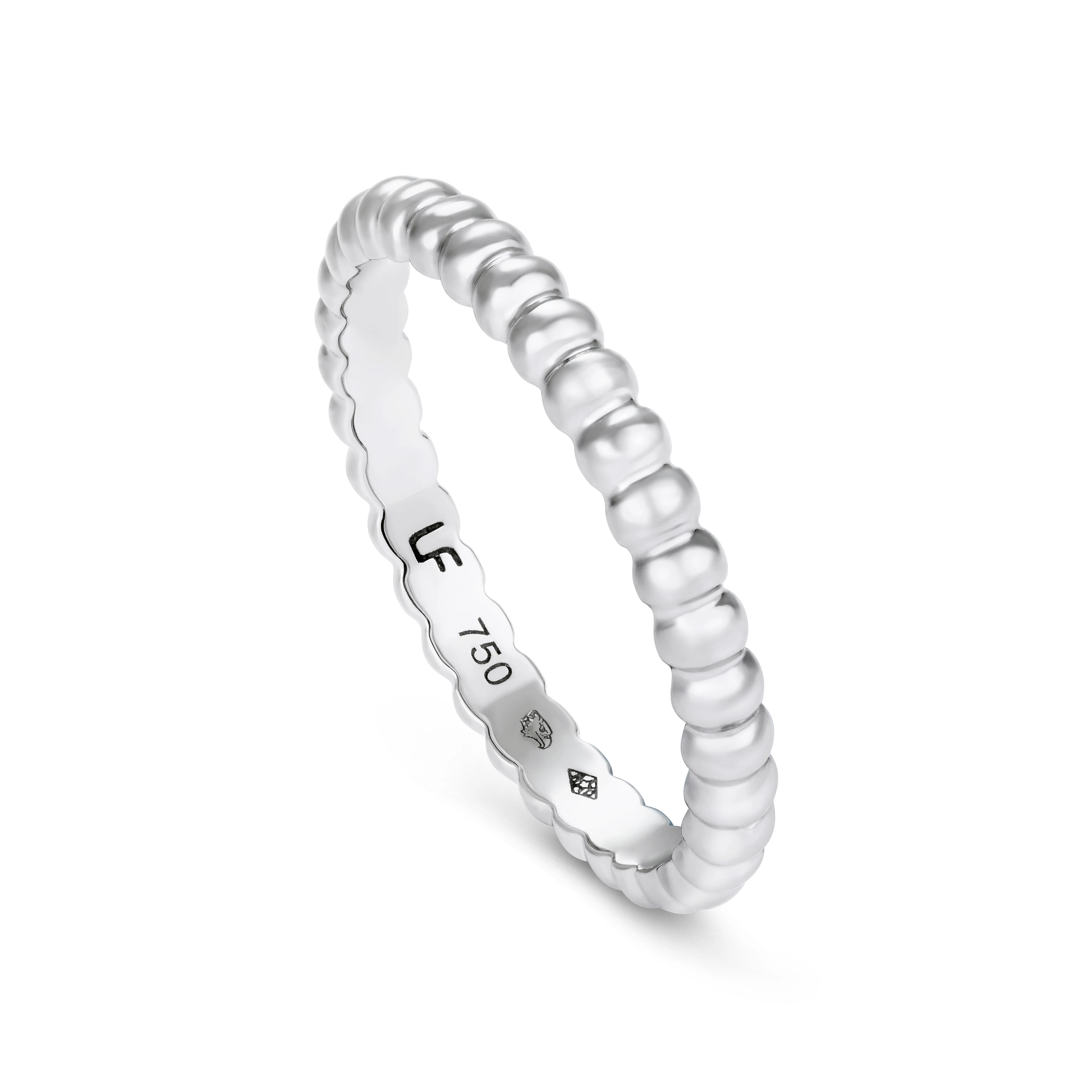 Thin Beaded Band
