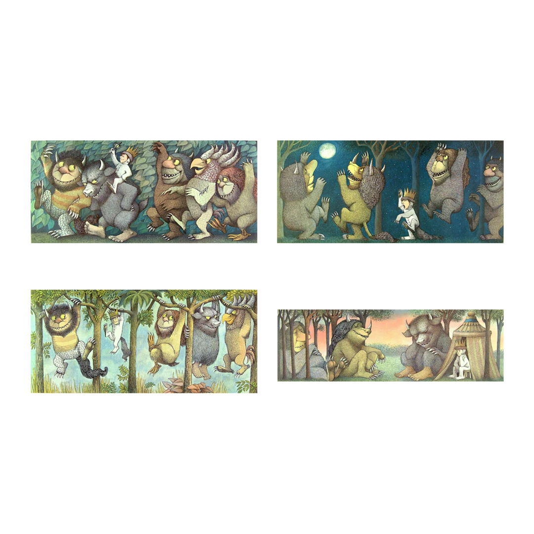 Where the Wild Things Are Print Set