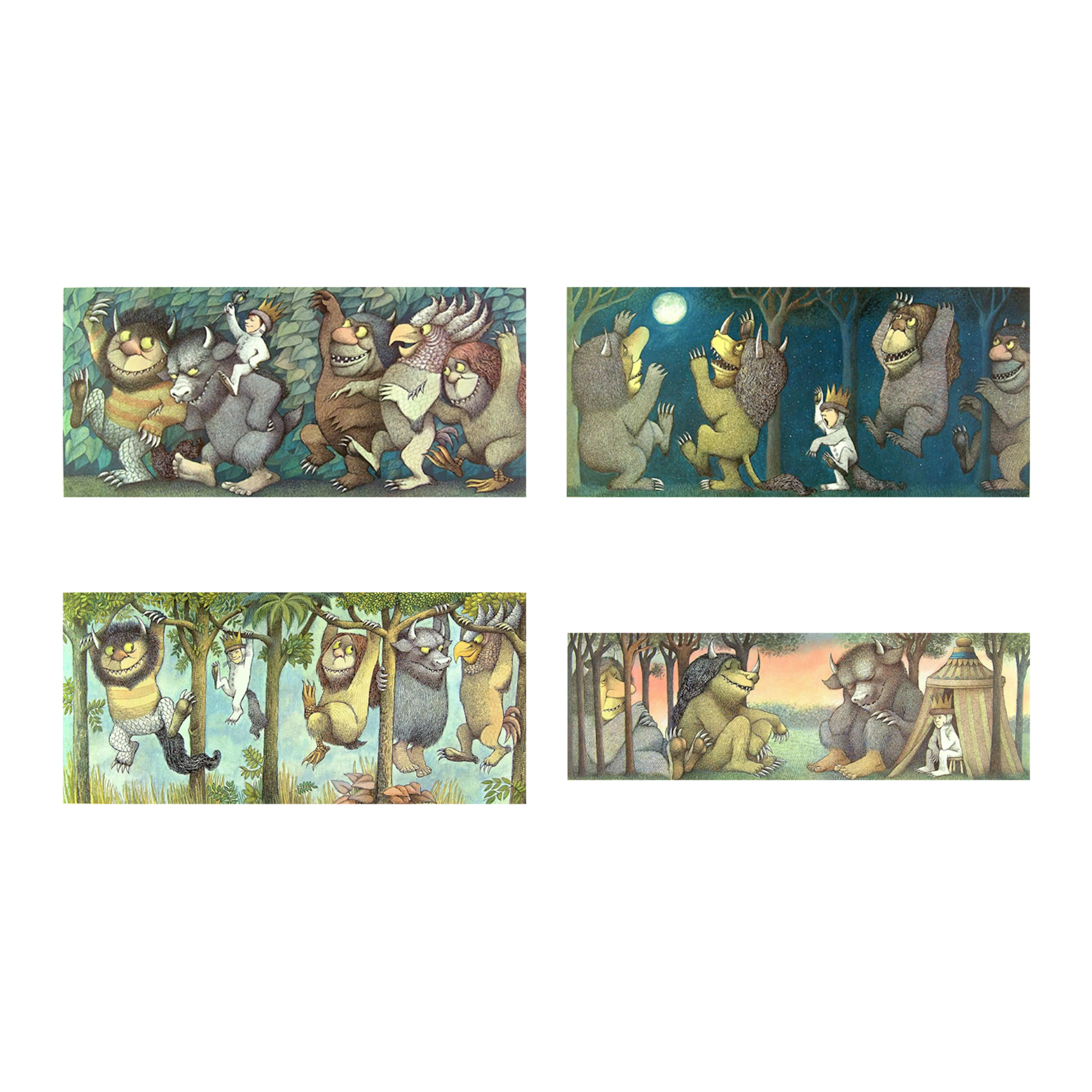 Where the Wild Things Are Print Set