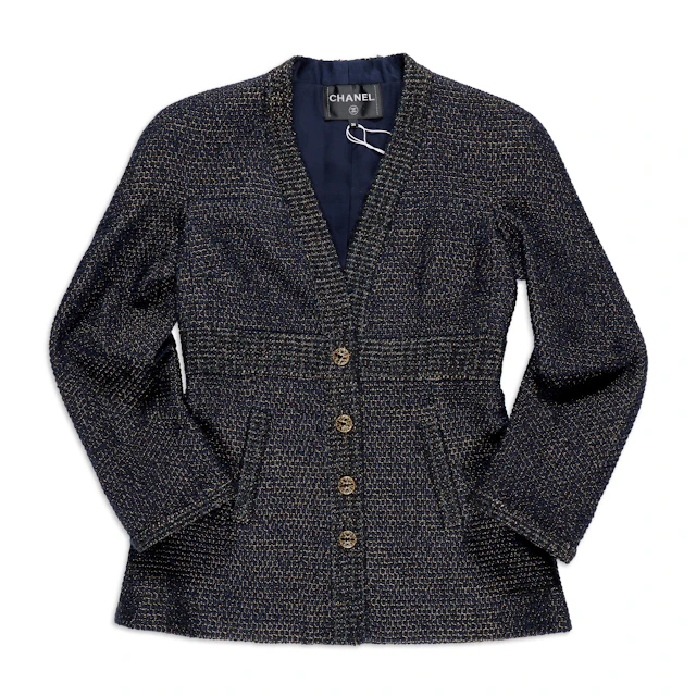 Black and Gold Tweed Jacket, 2019