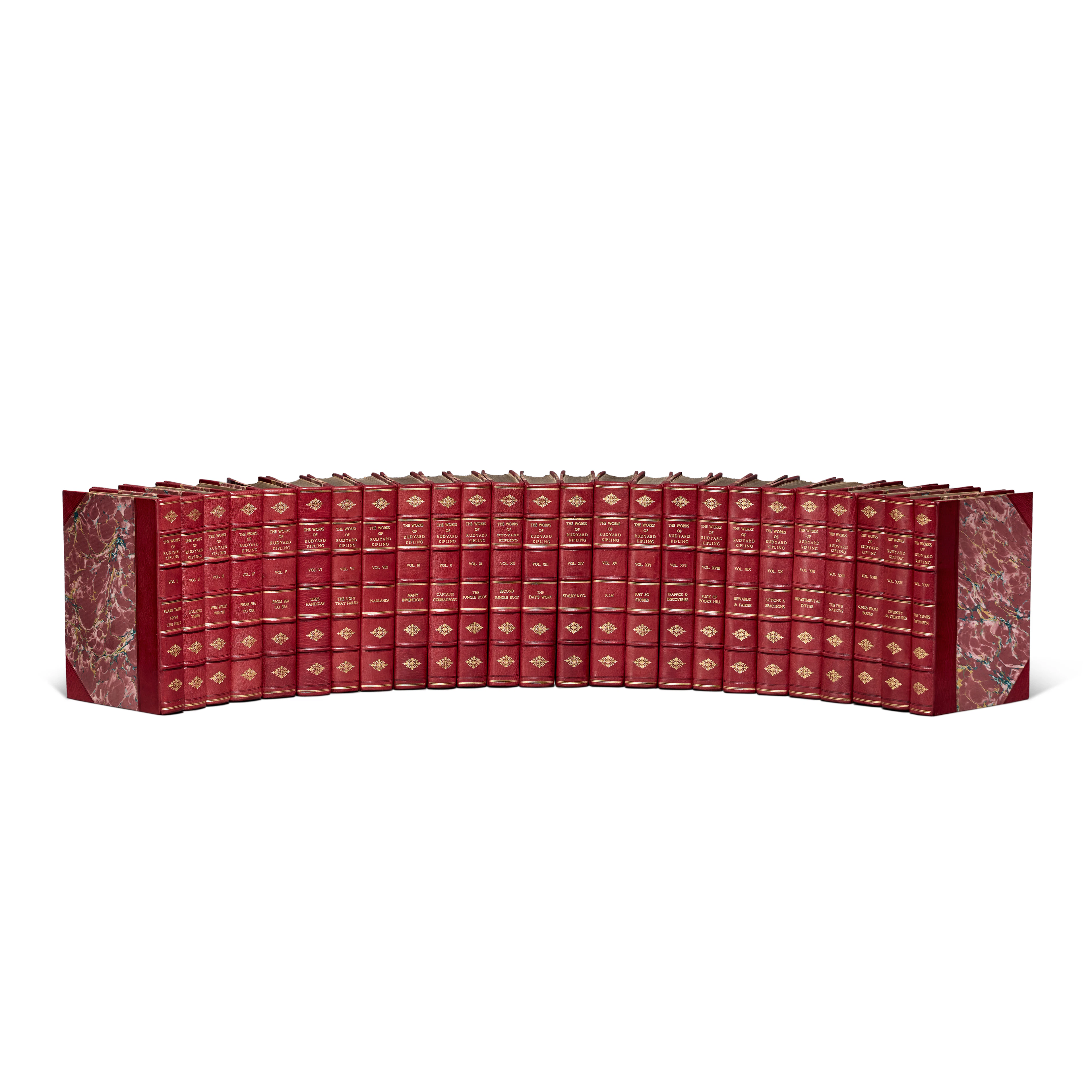 The Bombay Edition of the Works of Rudyard Kipling | Signed by the Author