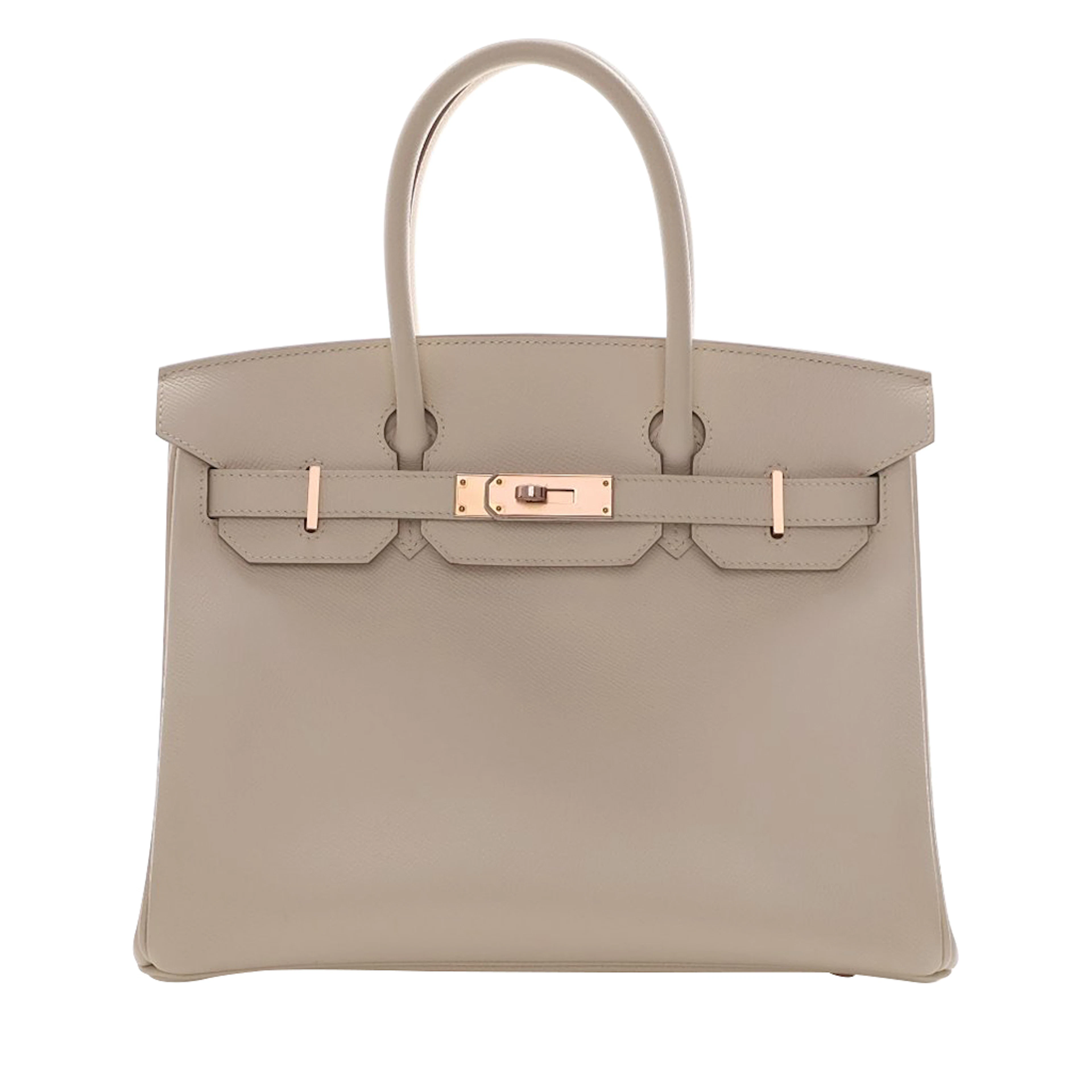 Craie Epsom Birkin 30 Rose Gold Hardware, 2020
