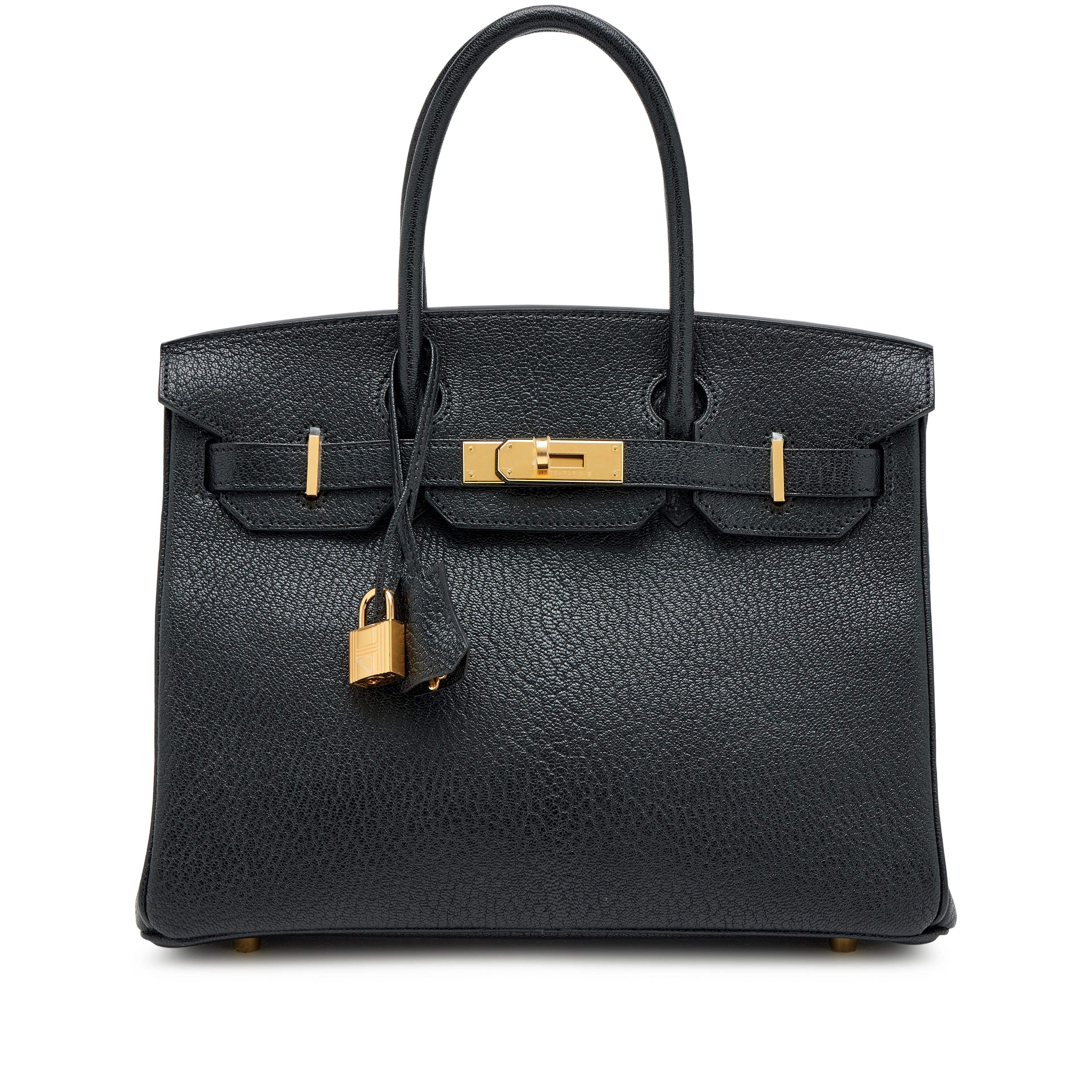 Black Chèvre Mysore Birkin 30 Gold Hardware, 2021