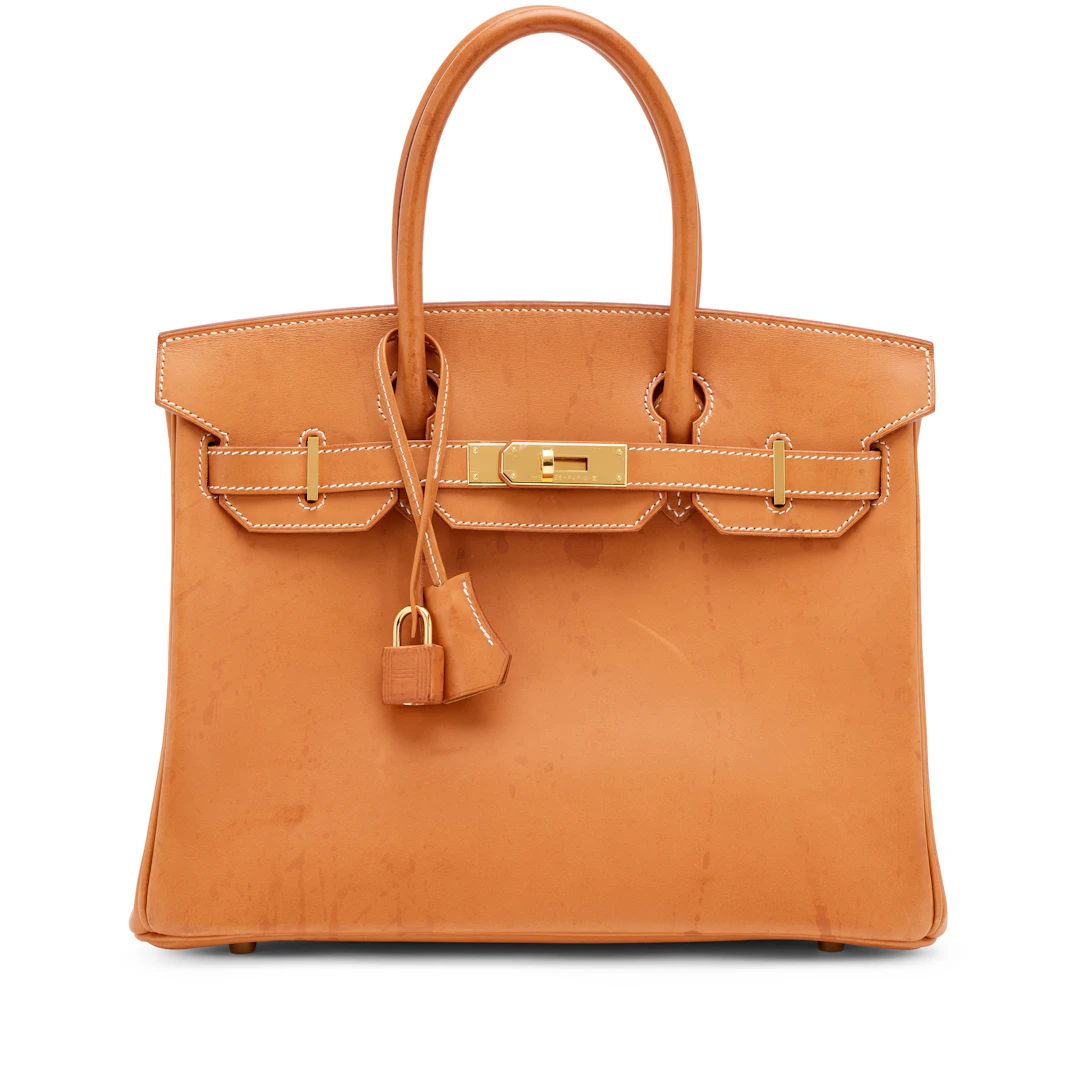 Natural Sable Vache Naturelle Birkin 30 Gold Hardware, 2020
