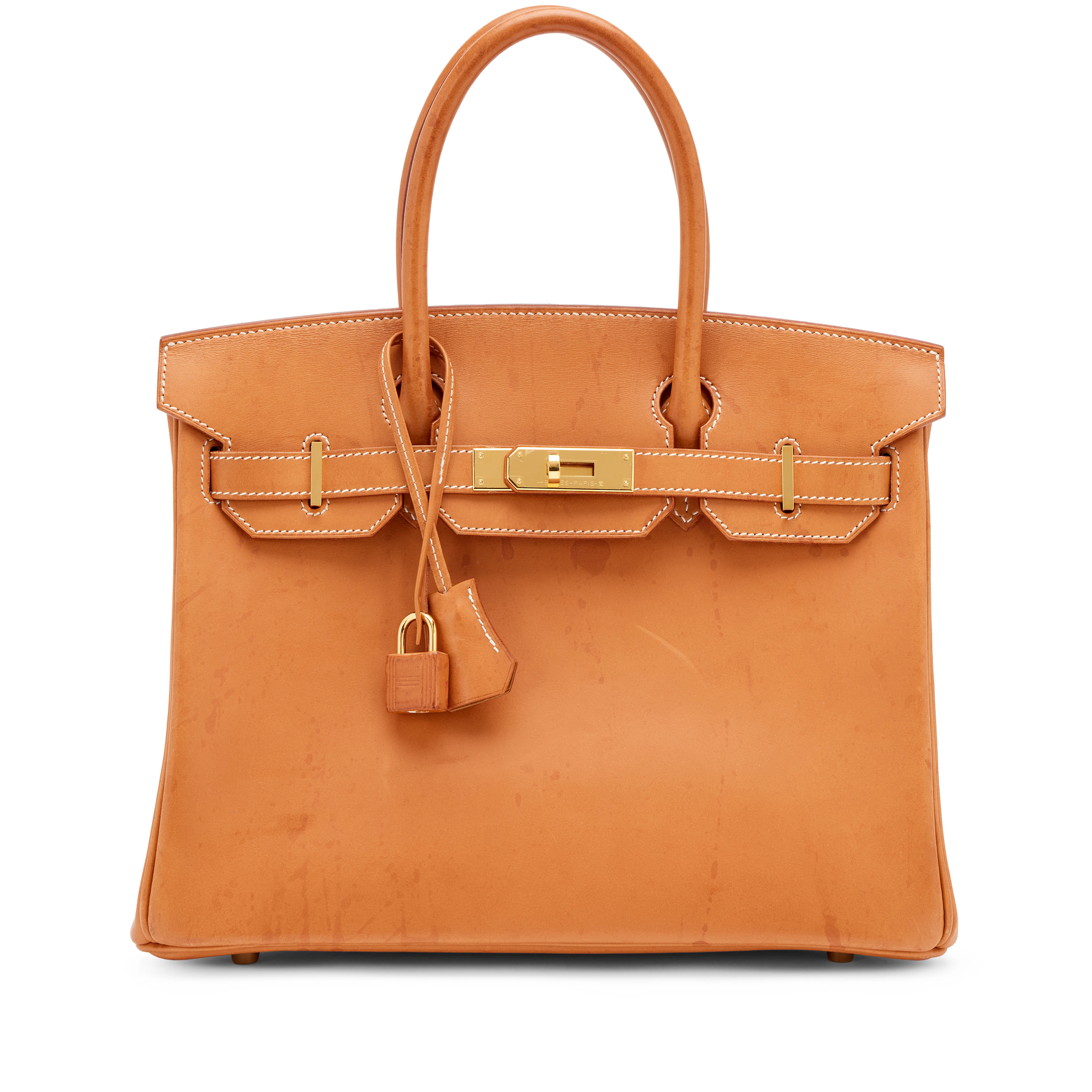 Natural Sable Vache Naturelle Birkin 30 Gold Hardware, 2020