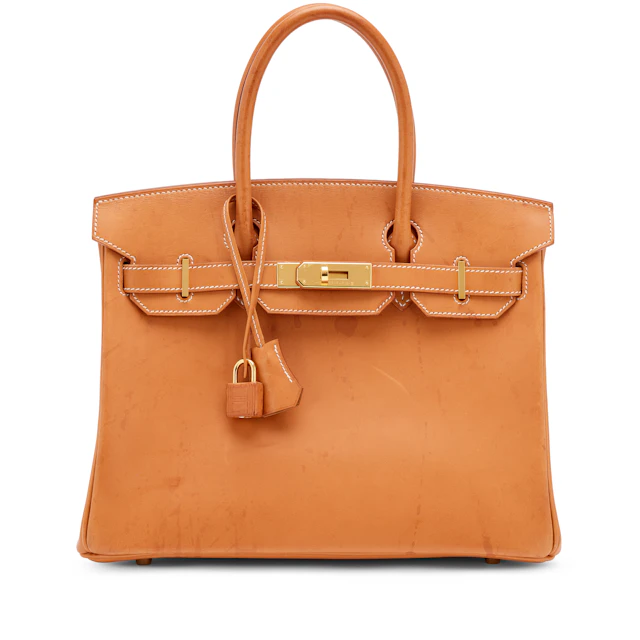 Natural Sable Vache Naturelle Birkin 30 Gold Hardware, 2020