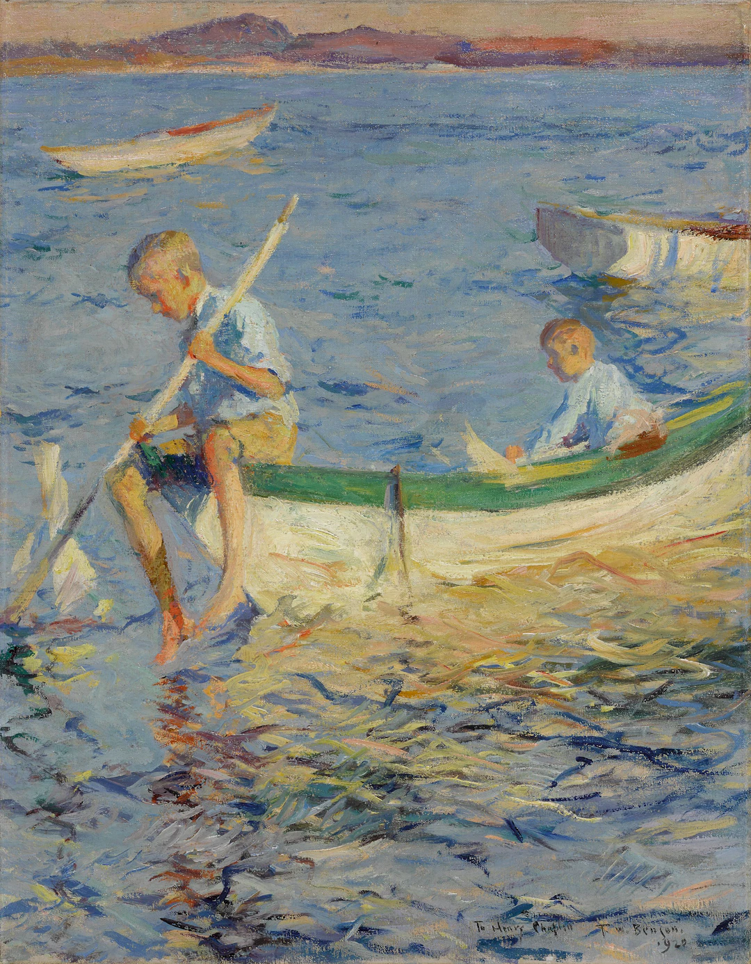 Two Boys in a Boat