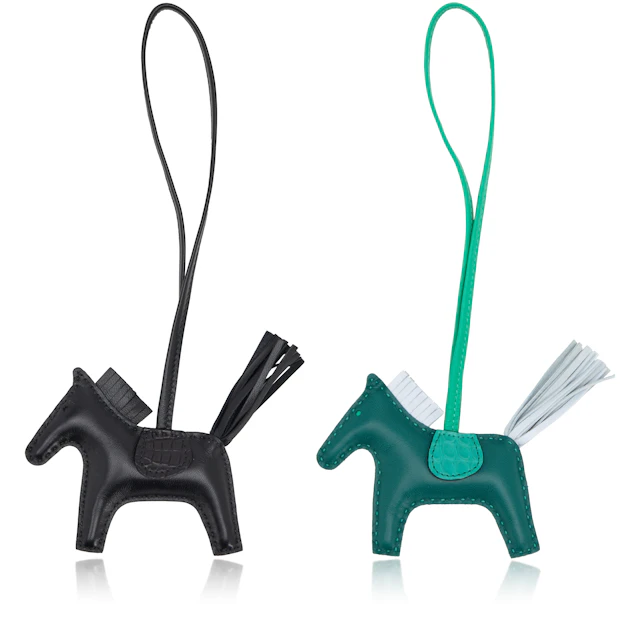 Set of 2 Alligator Rodeo PM Bag Charms