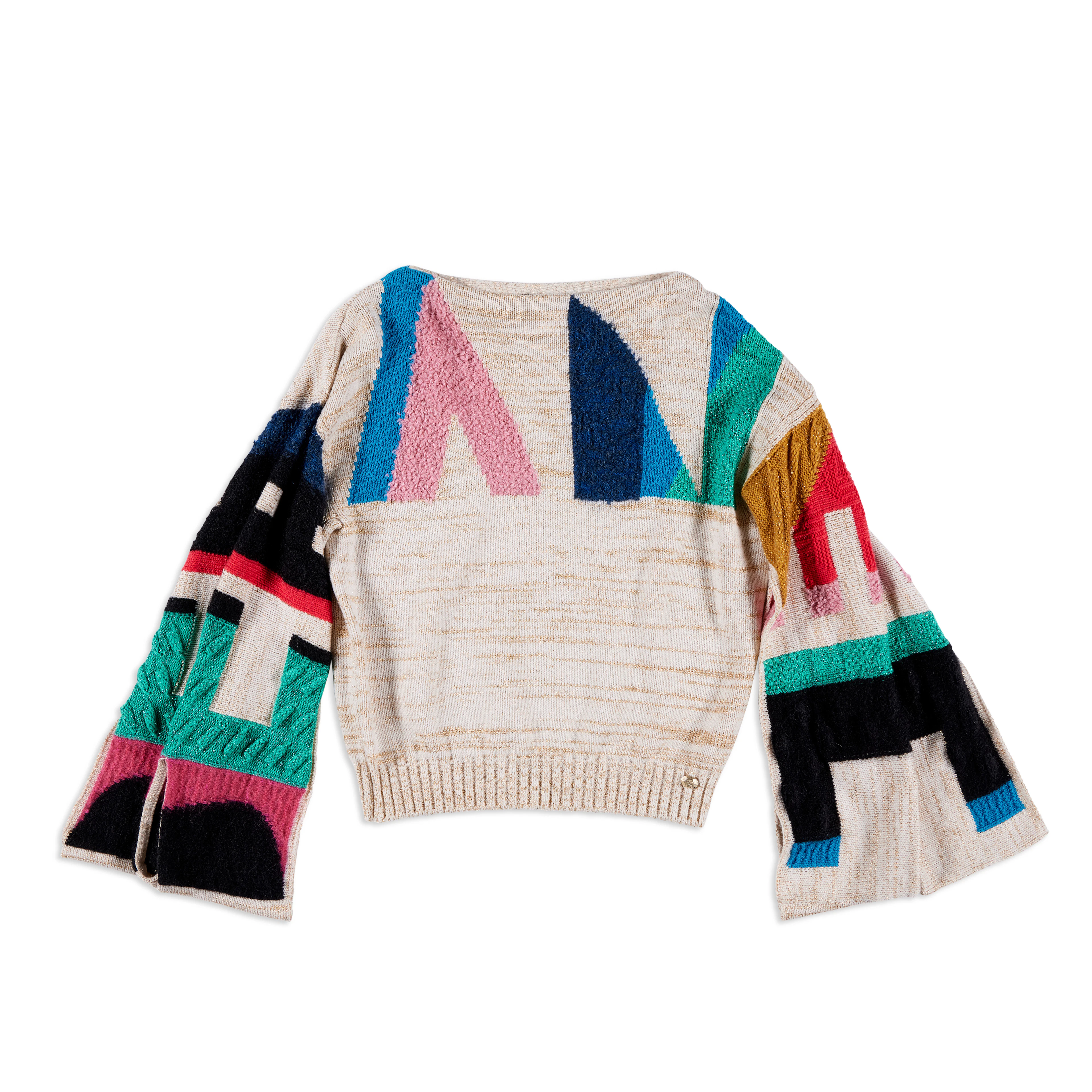 Beige Logo Sweater, 2019