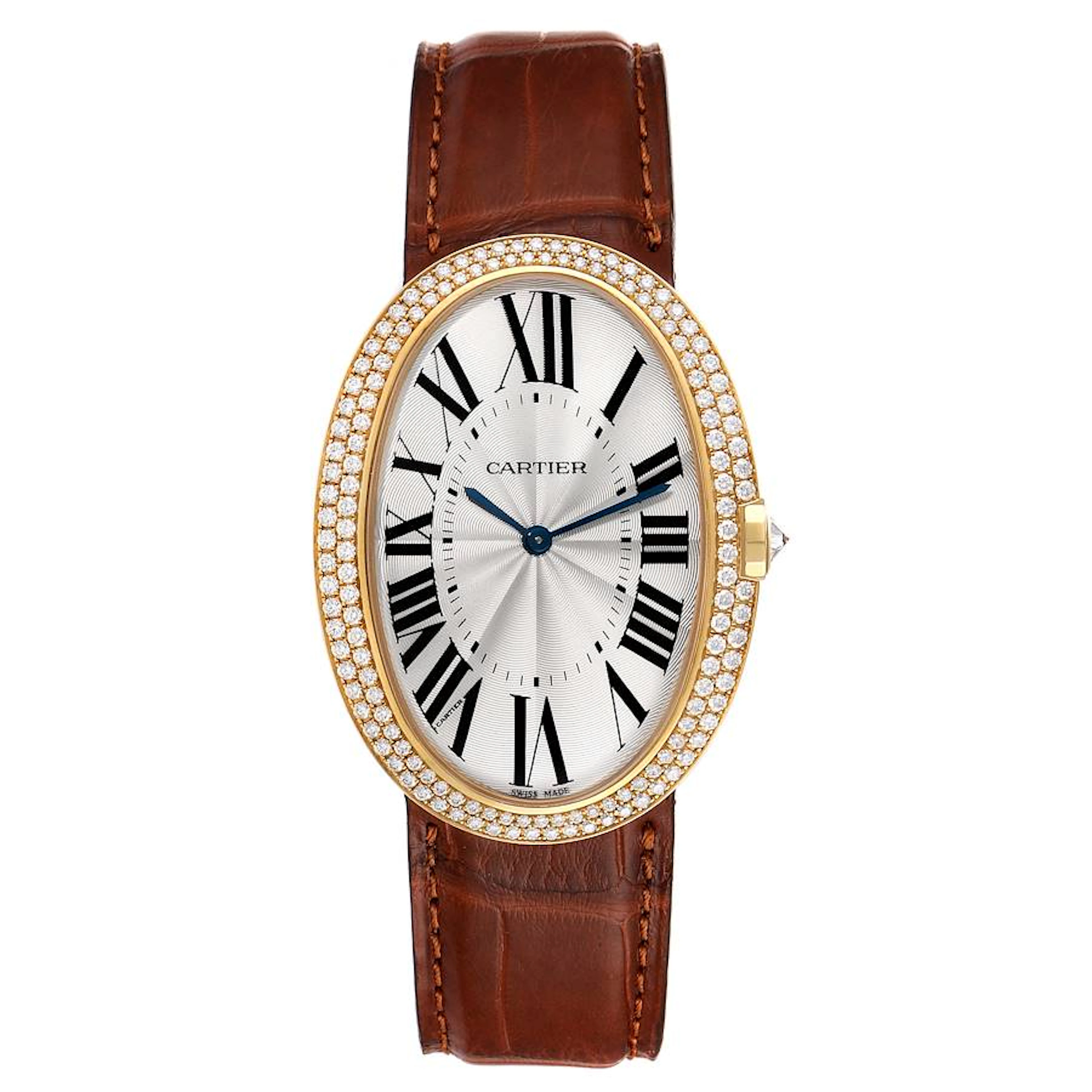 Baignoire XL (Reference WB520022). A 44mm yellow gold diamond-set