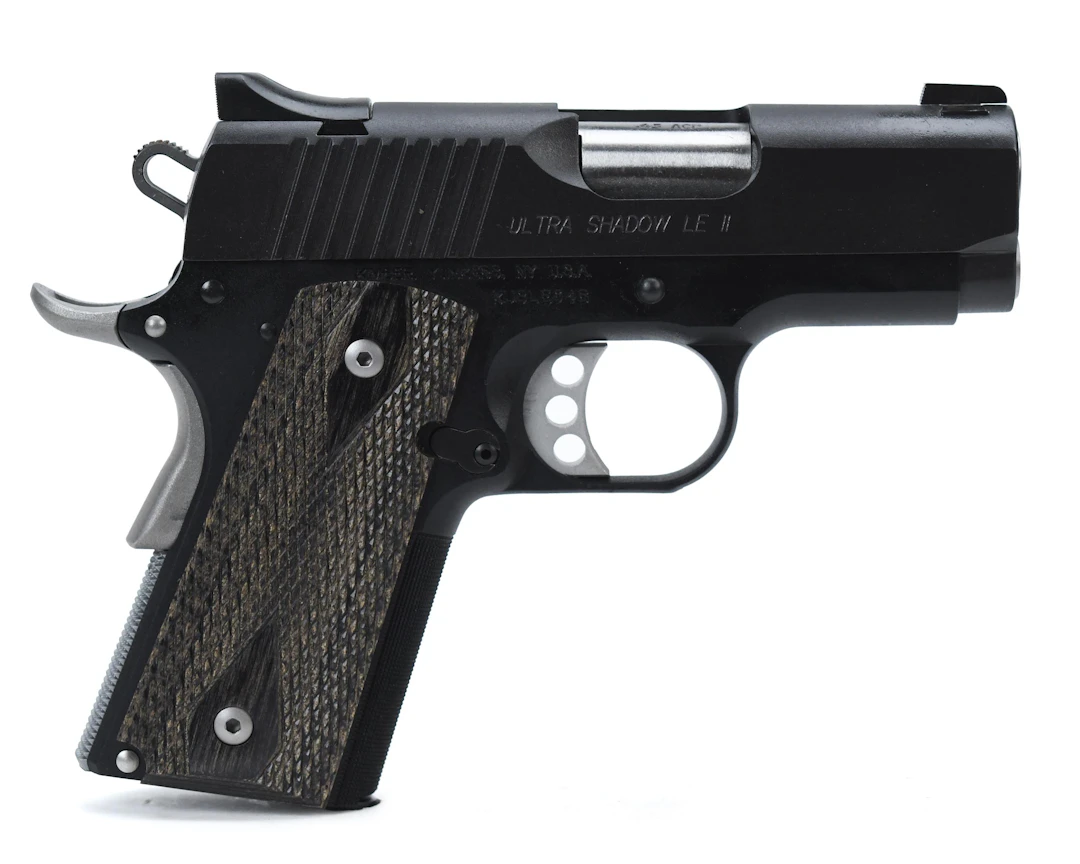 KIMBER ULTRA SHADOW LE II .45 ACP PISTOL WITH CASE.