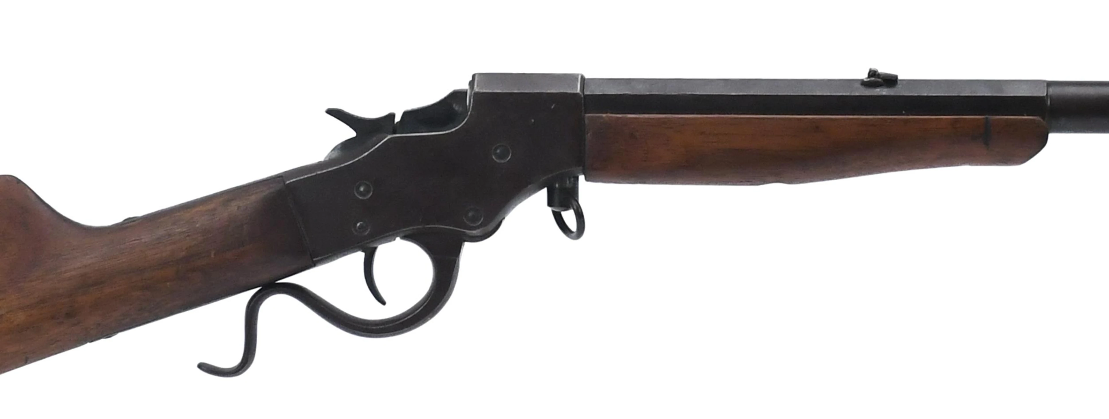 ANTIQUE J. STEVENS FAVORITE .25 STEVENS RIFLE.
