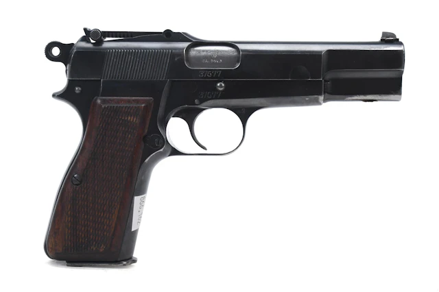 FN BROWNING HI-POWER 9MM PISTOL.