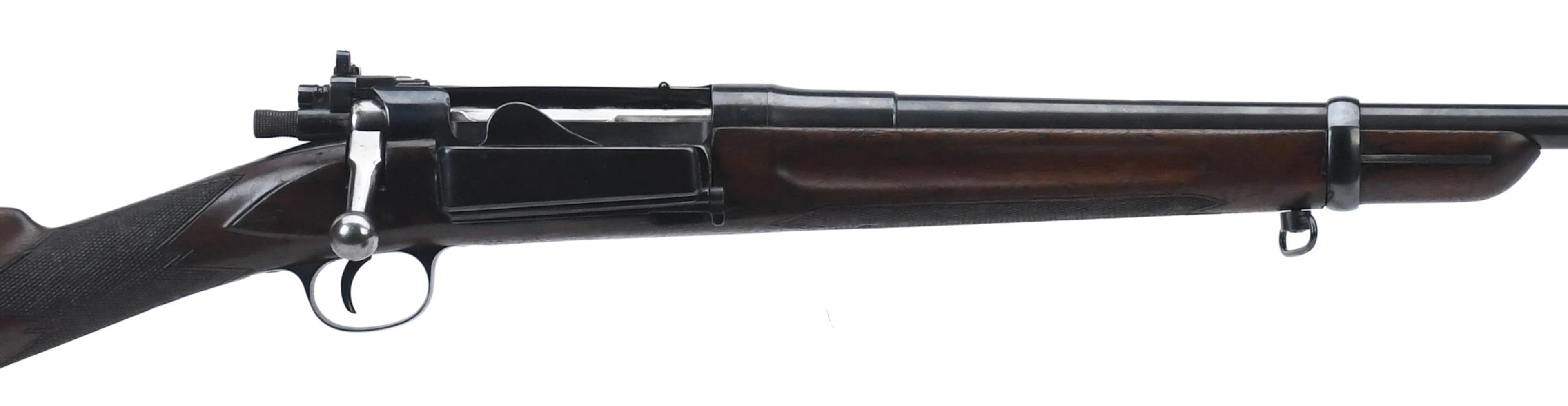 ANTIQUE U.S. KRAG MODEL 1898 SPORTERIZED .30-40 RIFLE