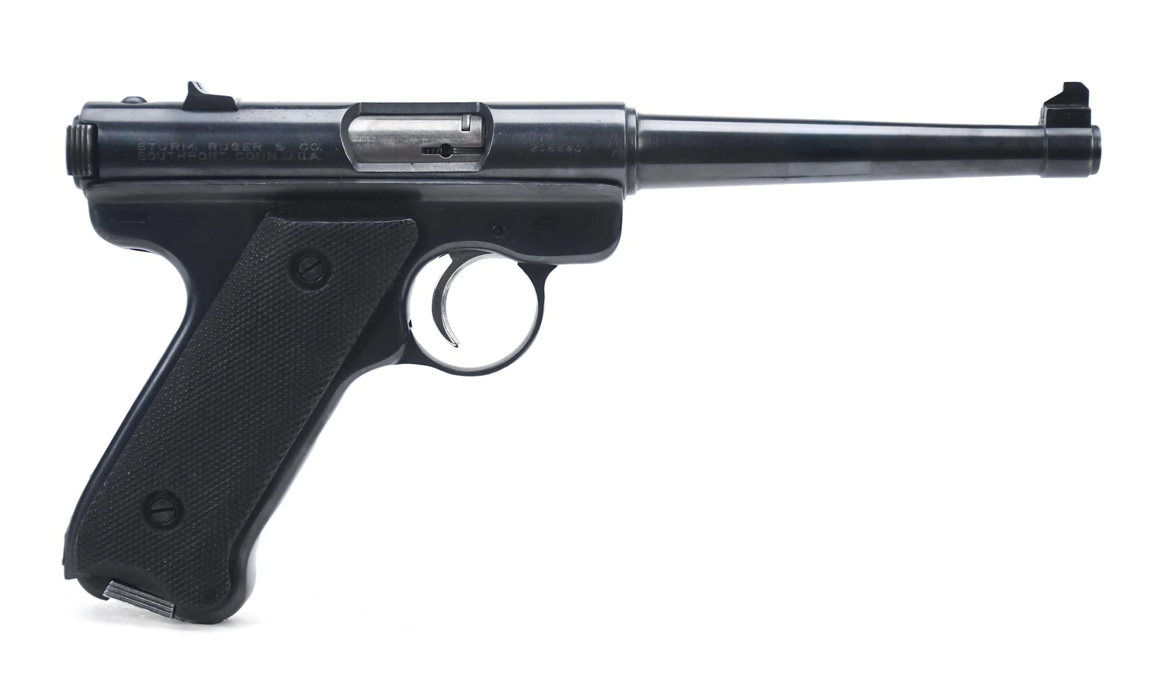 RUGER STANDARD .22 SEMI-AUTO PISTOL.