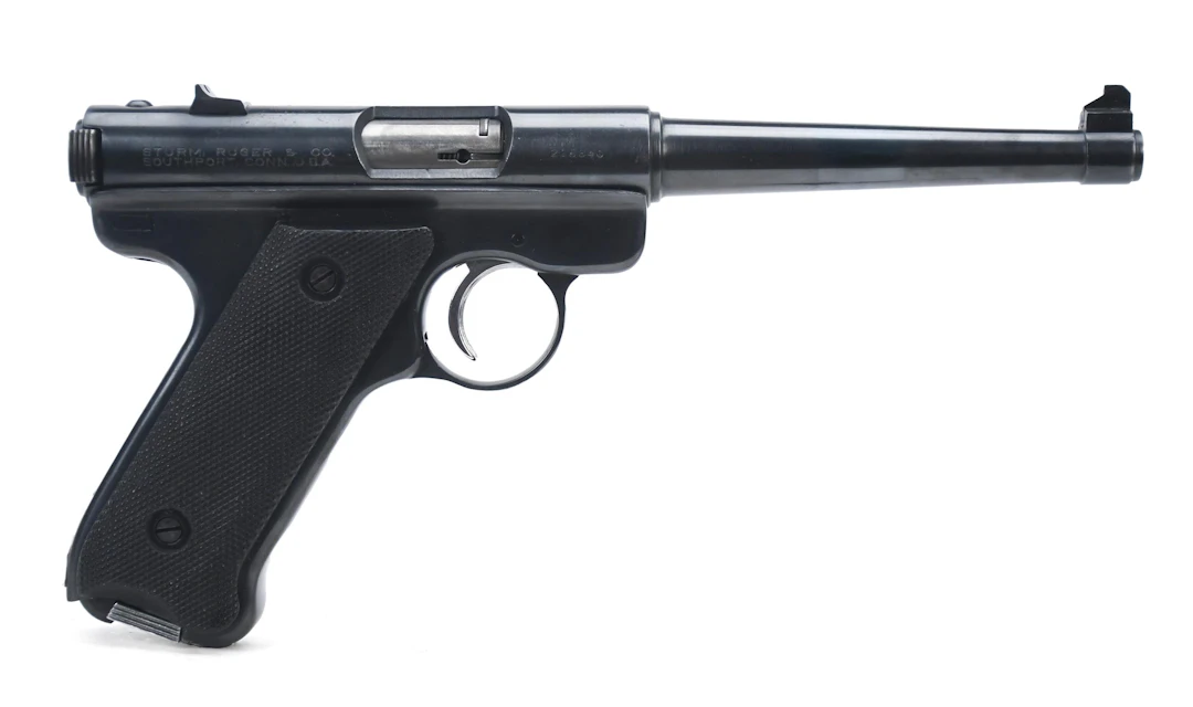 RUGER STANDARD .22 SEMI-AUTO PISTOL.
