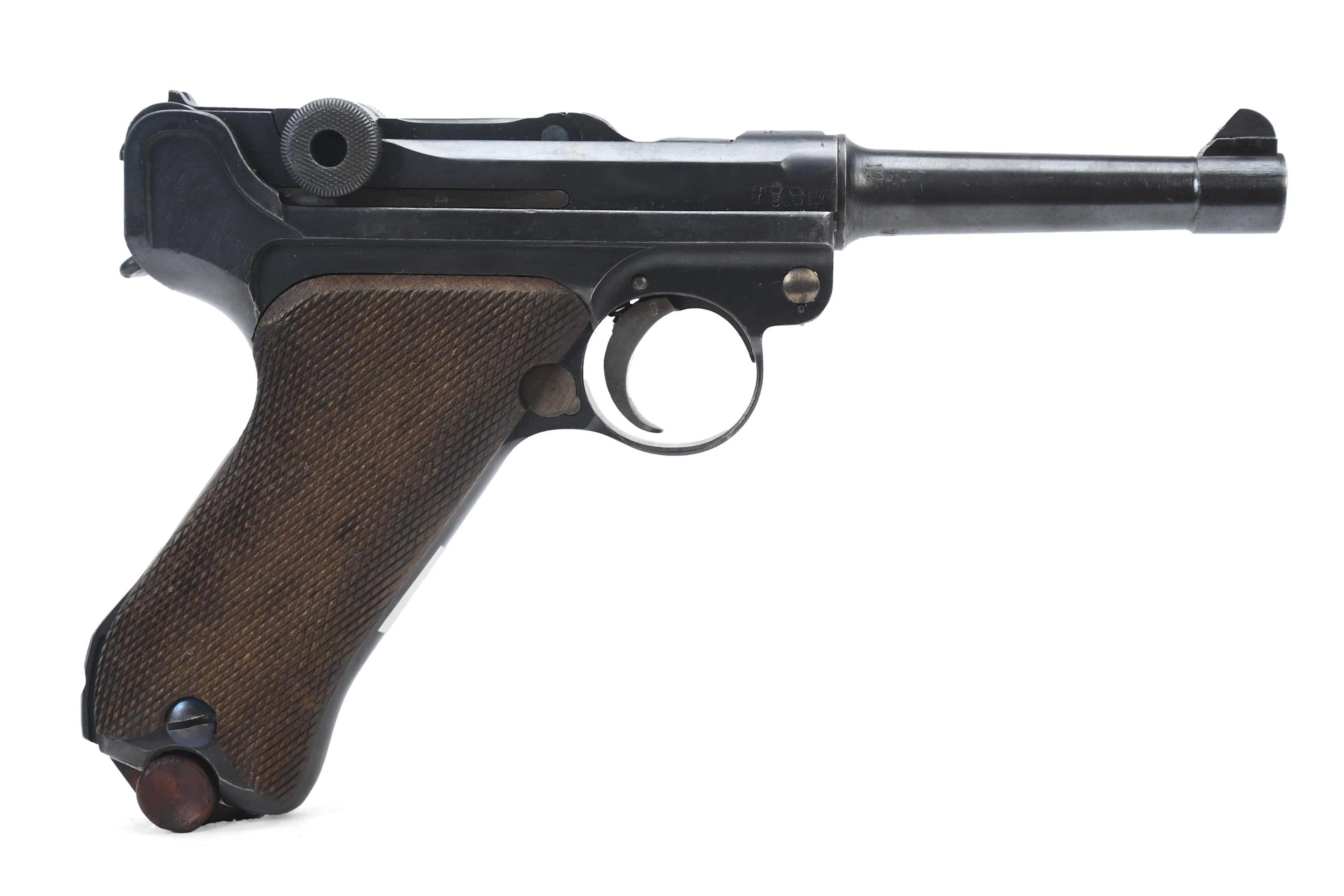 ERFURT LUGER P.08 9MM SEMI-AUTO PISTOL.